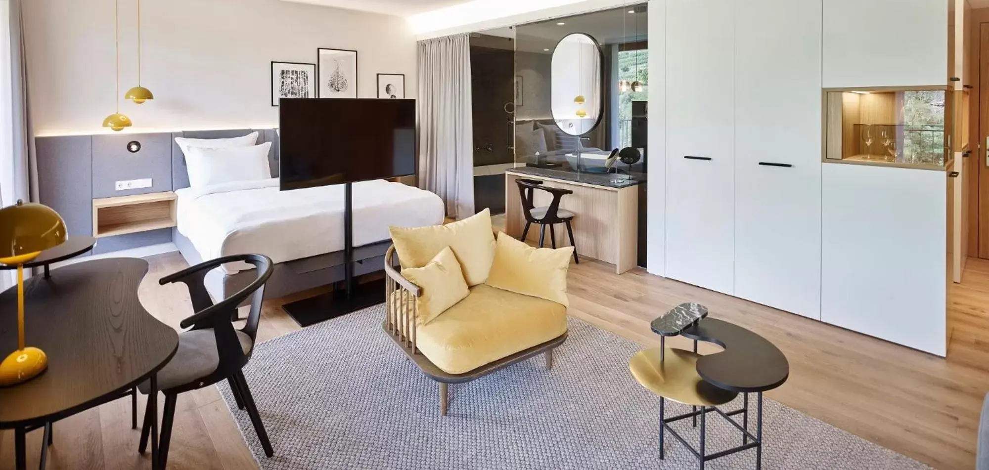 King Suite with Balcony in Steigenberger Hotel & Spa Krems King Suite with Balcony in Steigenberger Hotel & Spa Krems