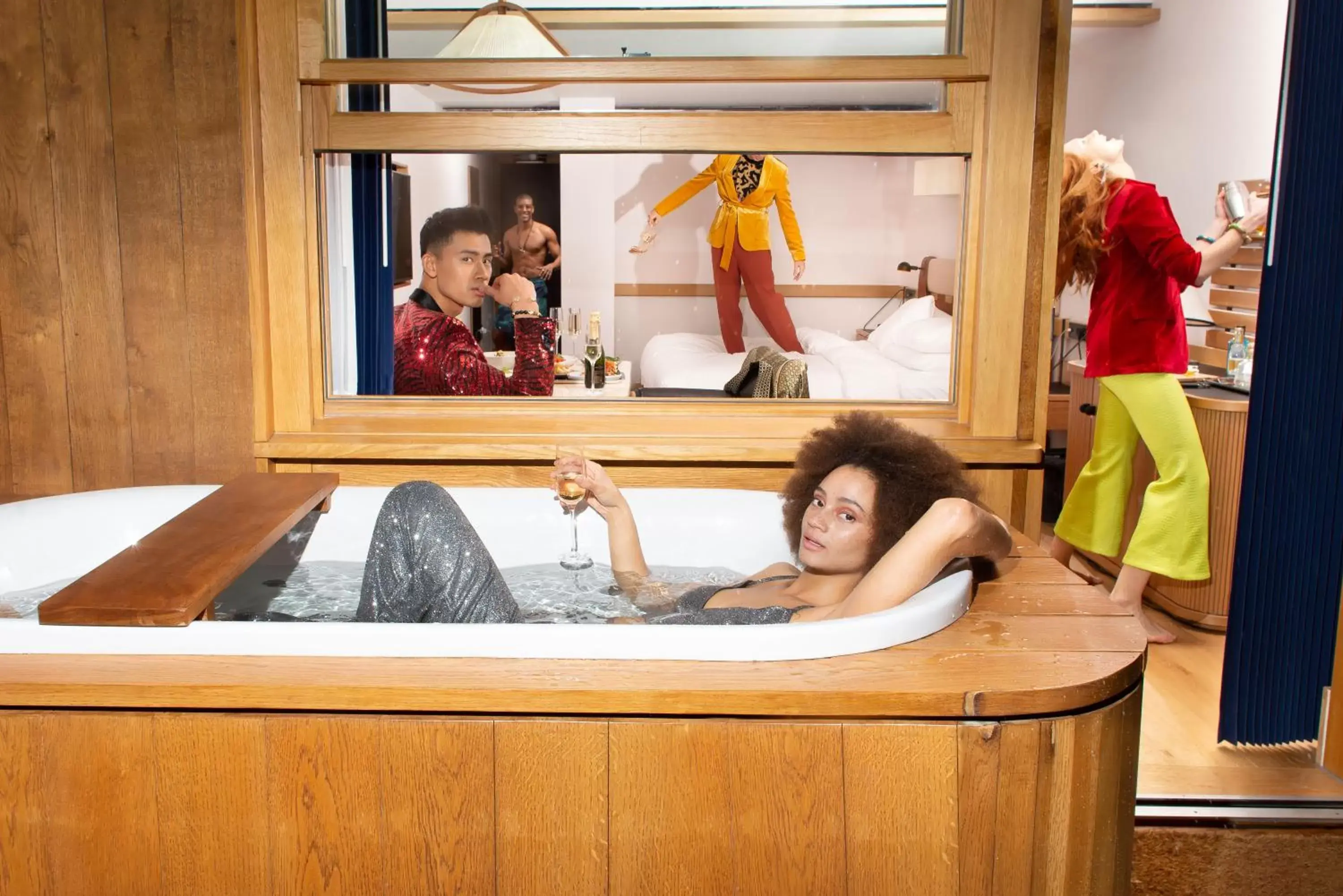 Junior Suite Terrace in The Standard London Junior Suite Terrace in The Standard London