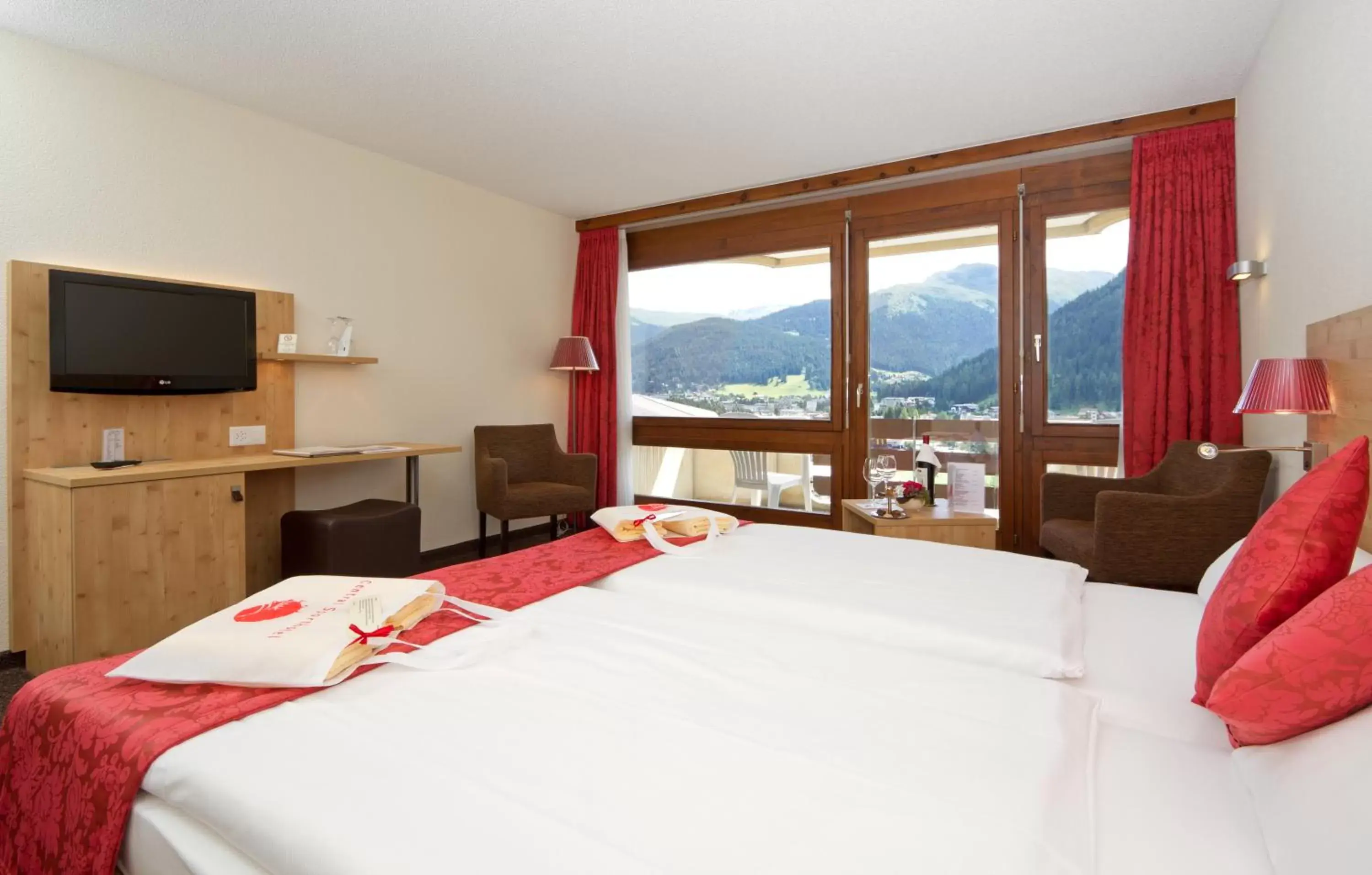 Superior Panorama with Balcony in Central Swiss Quality Sporthotel Superior Panorama with Balcony in Central Swiss Quality Sporthotel