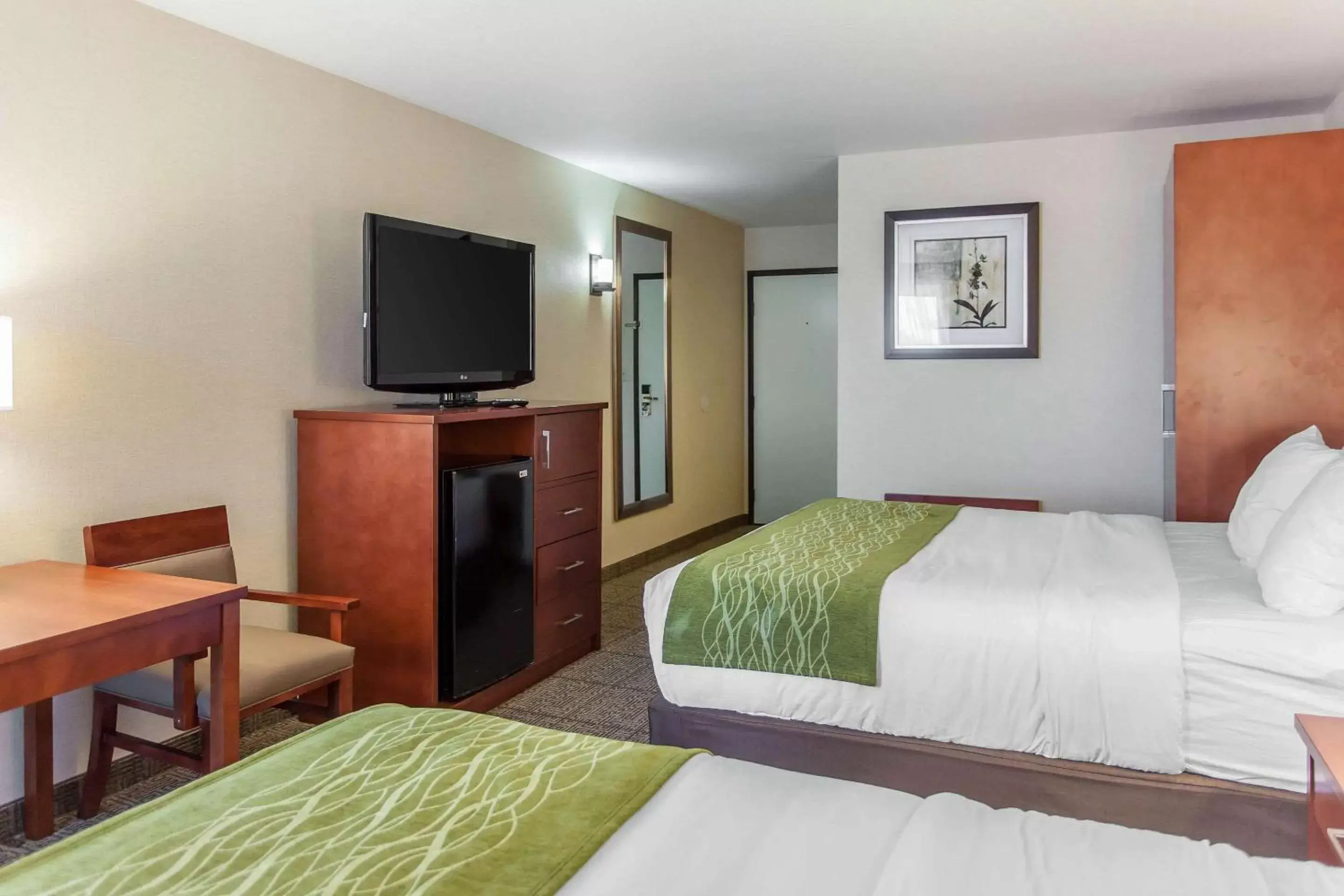 Queen Room with Two Queen Beds - First Floor - No Pets - Non-Smoking in Comfort Inn & Suites Near Fallon Naval Air Station Queen Room with Two Queen Beds - First Floor - No Pets - Non-Smoking in Comfort Inn & Suites Near Fallon Naval Air Station
