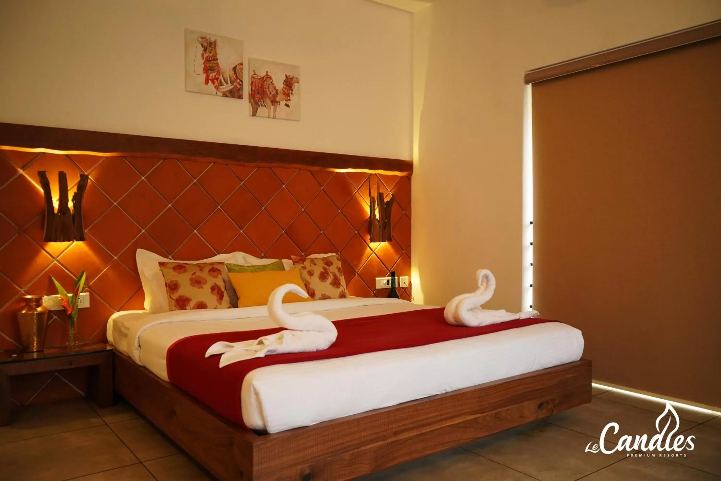 Deluxe Double Room with Balcony in Le Candles Resort Deluxe Double Room with Balcony in Le Candles Resort