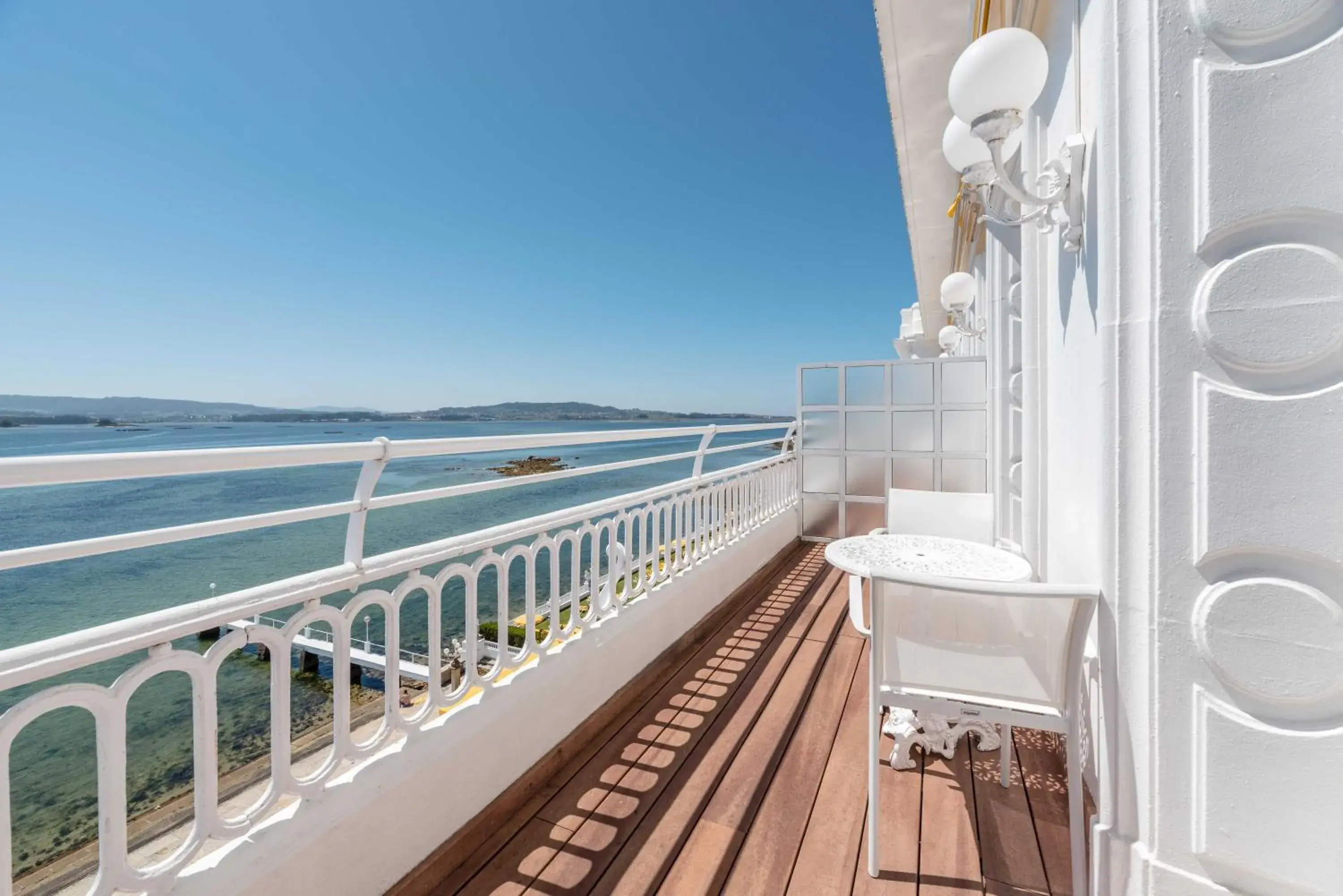 Twin Room with Terrace and Sea view - single occupancy in Eurostars Gran Hotel La Toja Twin Room with Terrace and Sea view - single occupancy in Eurostars Gran Hotel La Toja