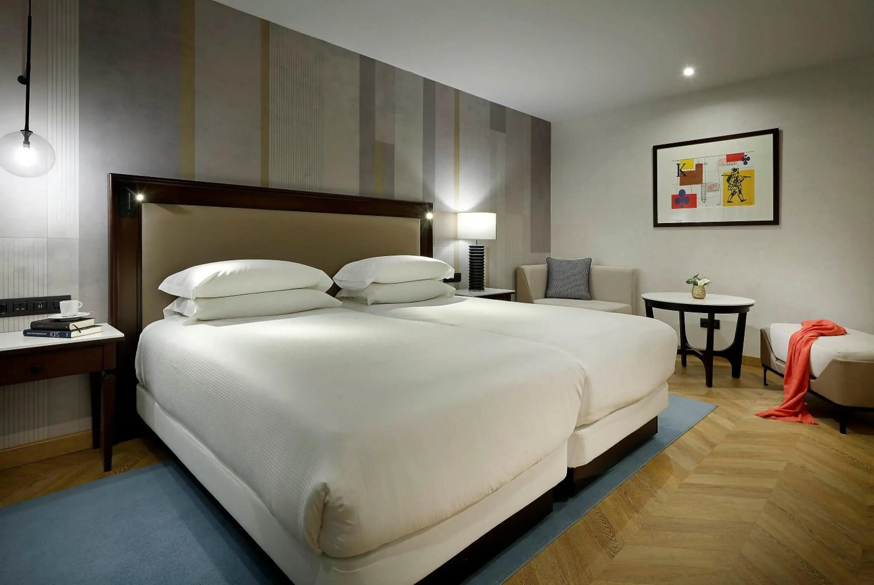 Deluxe Twin Room in Hyatt Regency Hesperia Madrid Deluxe Twin Room in Hyatt Regency Hesperia Madrid