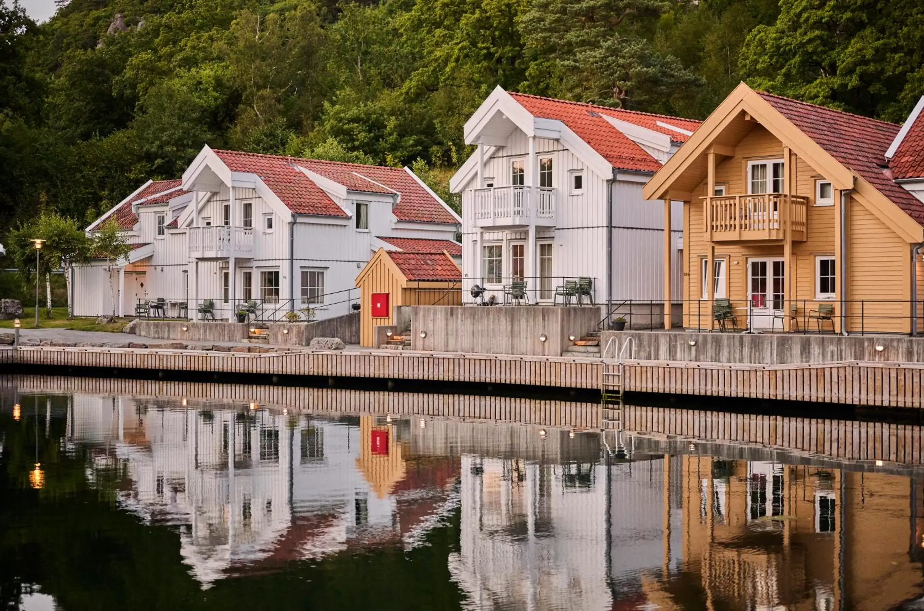 Three-Bedroom House, Sea Front in Farsund Resort Three-Bedroom House, Sea Front in Farsund Resort