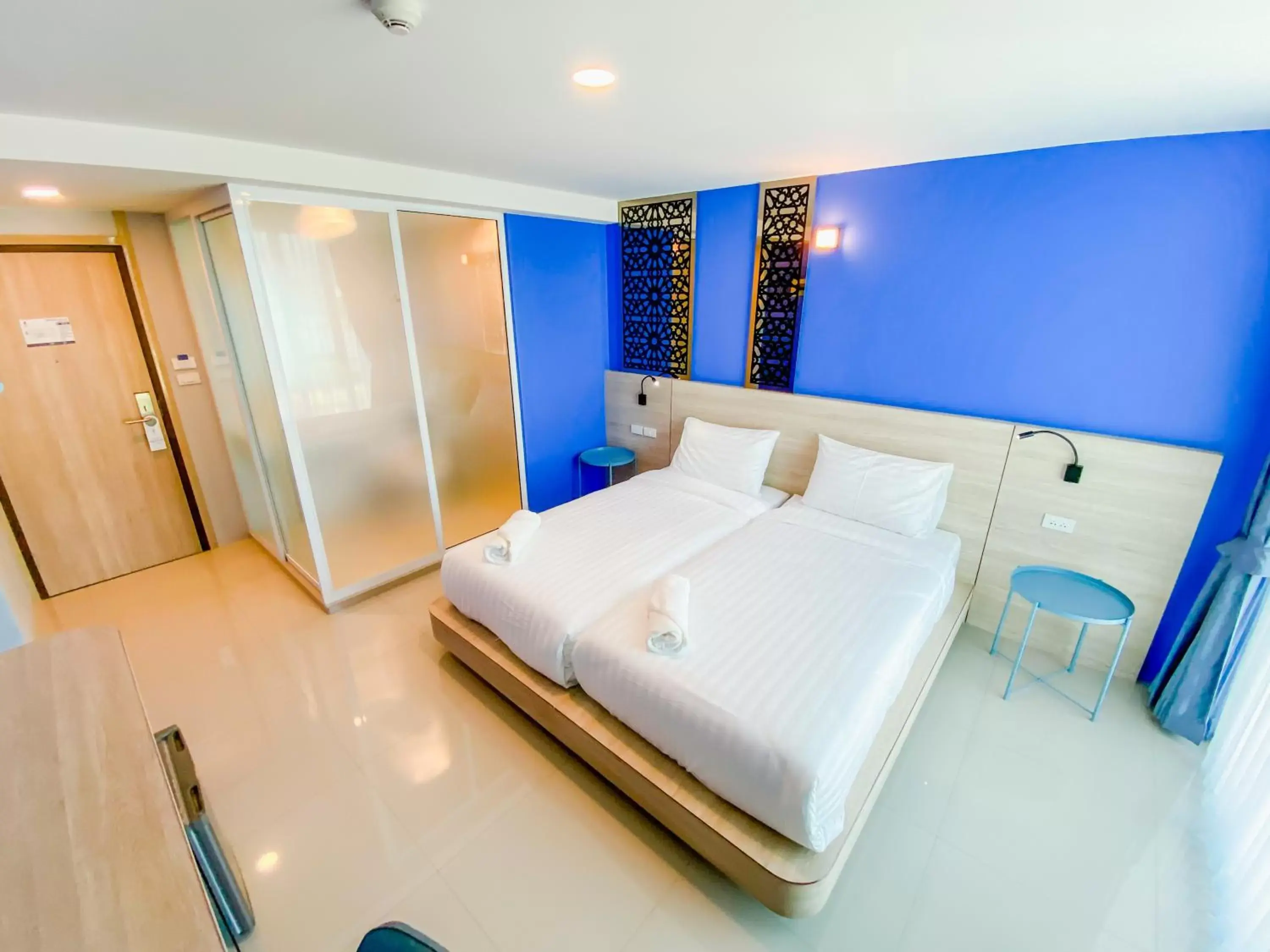 Twin Room in วัน บัดเจท เชียงราย สนามบิน One Budget Hotel Chiangrai Airport Twin Room in วัน บัดเจท เชียงราย สนามบิน One Budget Hotel Chiangrai Airport