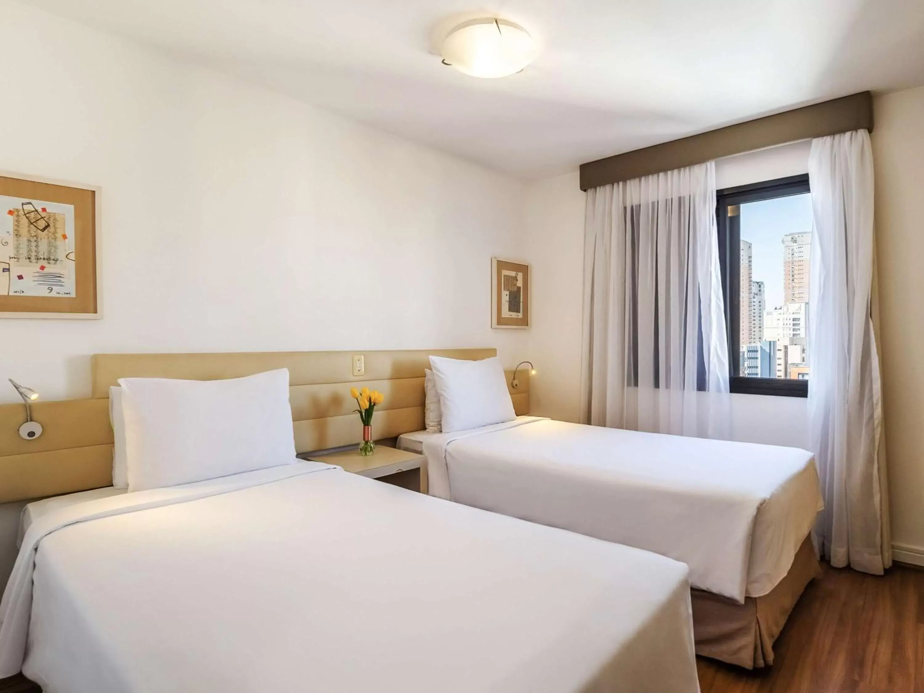 Standard Twin Room in Mercure Sao Paulo Moema Standard Twin Room in Mercure Sao Paulo Moema