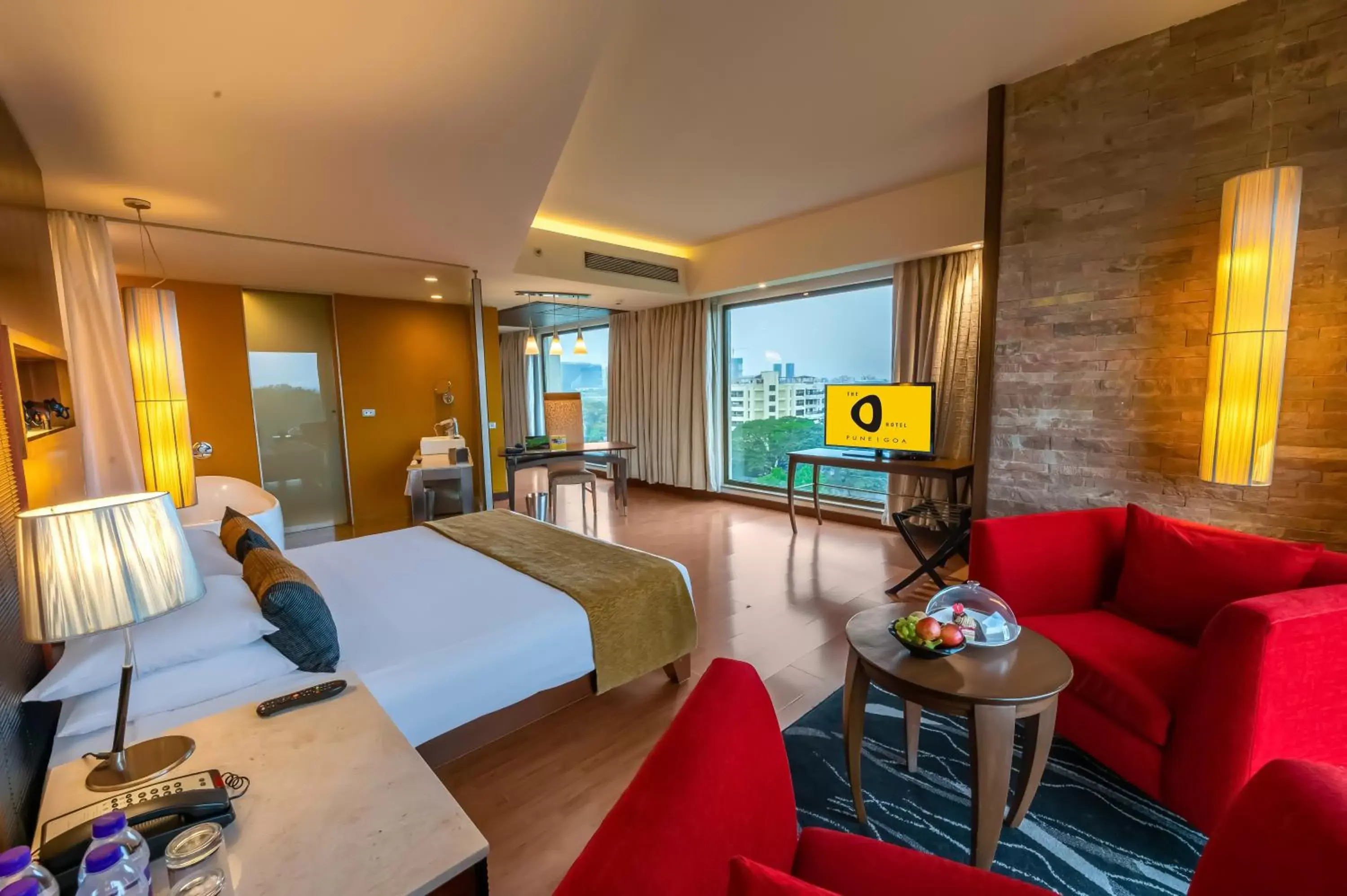 Suite with Bathtub, 2 way Airport Transfer - single occupancy in O Hotel Pune Suite with Bathtub, 2 way Airport Transfer - single occupancy in O Hotel Pune