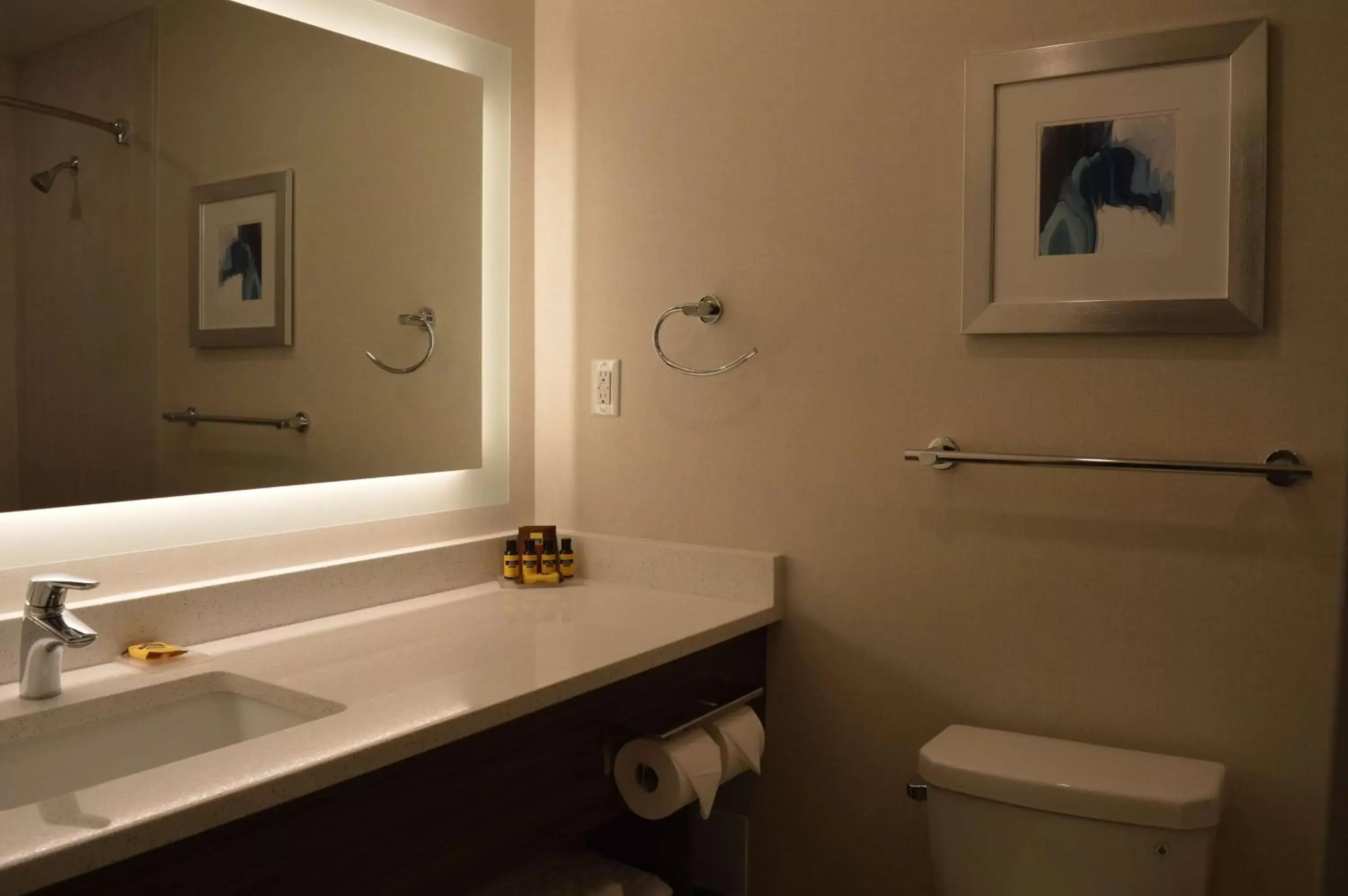 Queen Room with Two Queen Beds and Mobility Accessible Roll-In Shower in Best Western Plus Gateway to the Falls Queen Room with Two Queen Beds and Mobility Accessible Roll-In Shower in Best Western Plus Gateway to the Falls