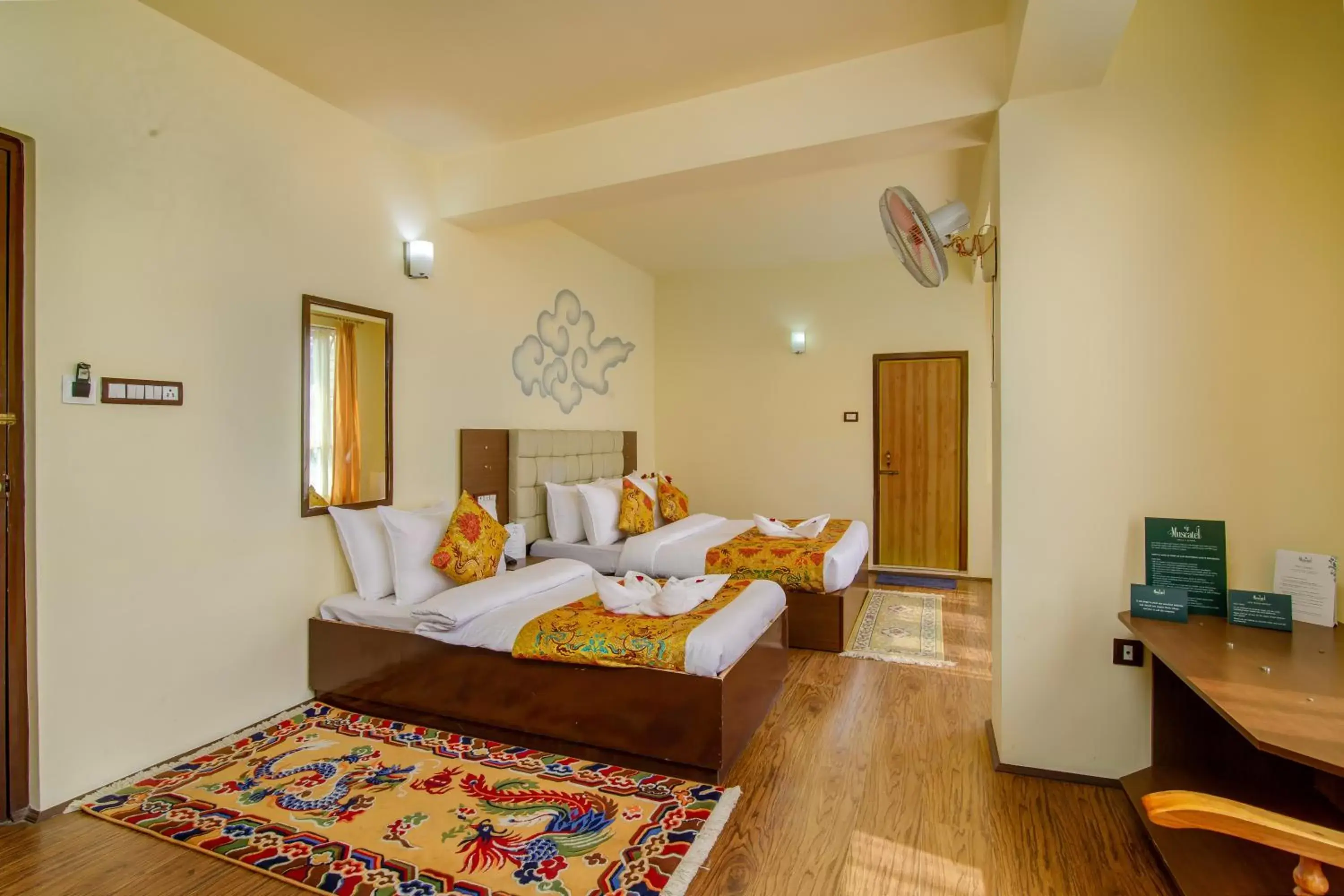 Family Room in Muscatel Grand Silkroute - 300 Mts from MG Marg Family Room in Muscatel Grand Silkroute - 300 Mts from MG Marg