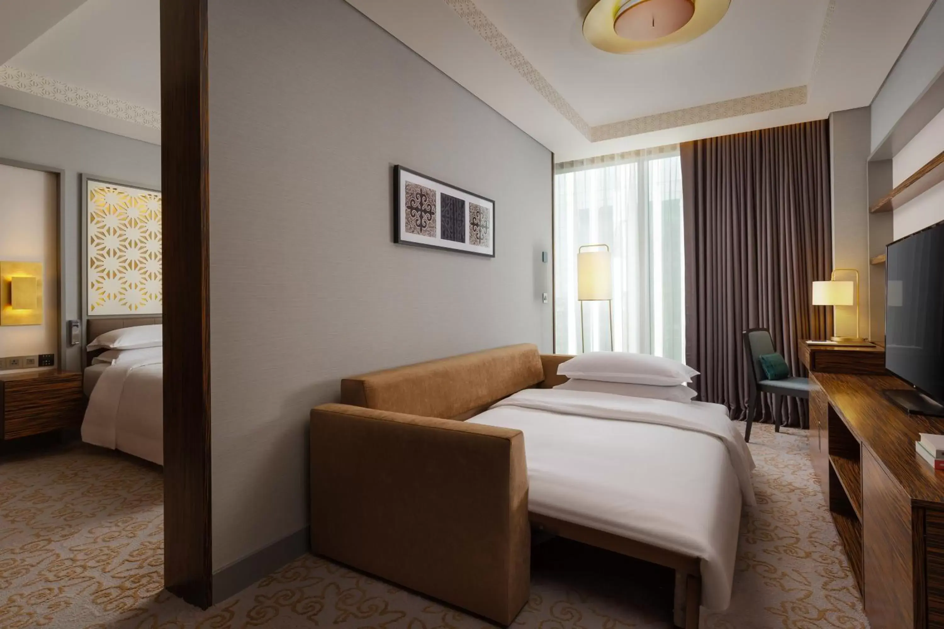 Club Suite with lounge access,1 King, Courtyard view in Sheraton Astana Hotel Club Suite with lounge access,1 King, Courtyard view in Sheraton Astana Hotel