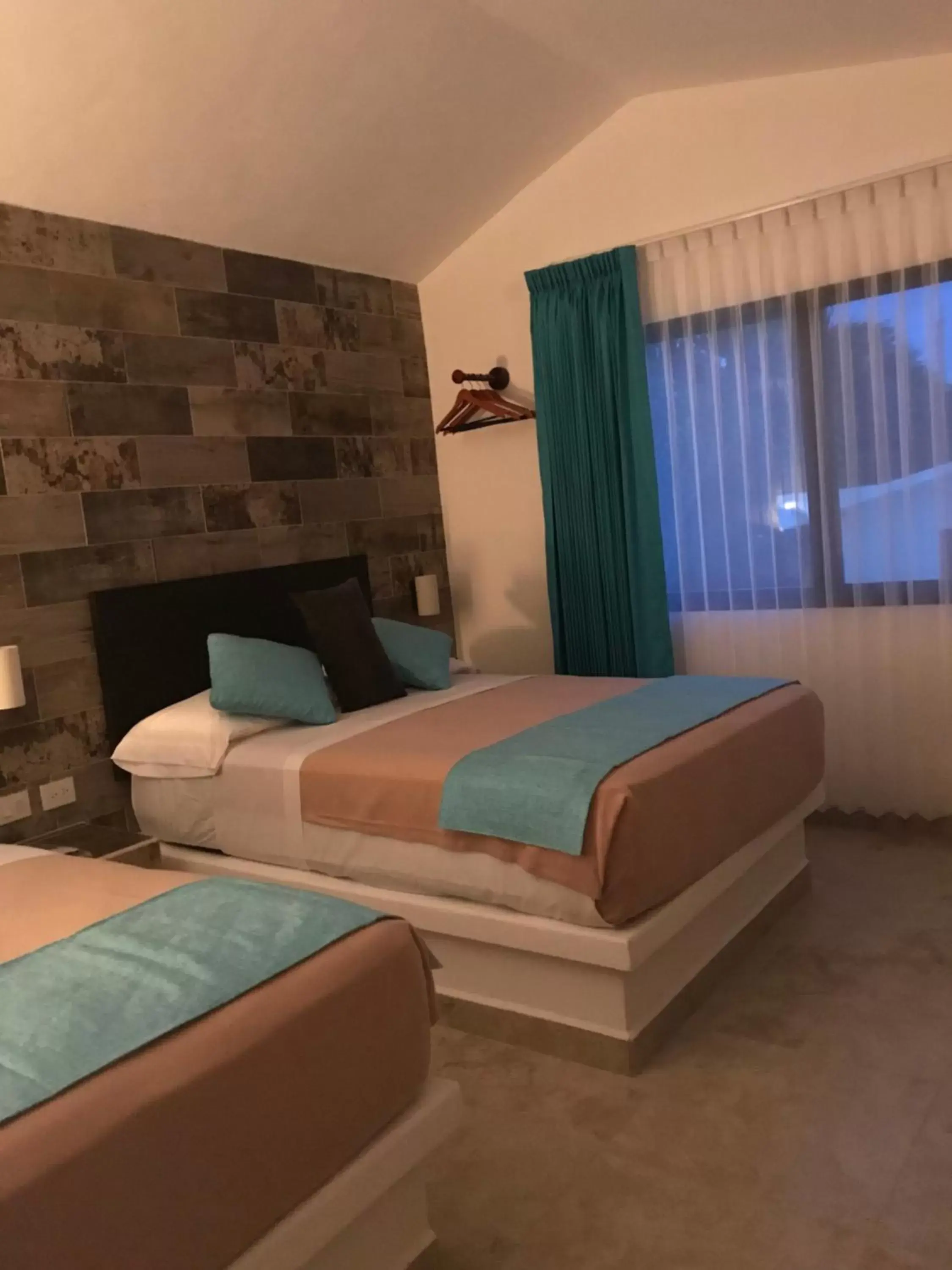 Twin Room in Hotel Aldea 19 Bacalar Twin Room in Hotel Aldea 19 Bacalar