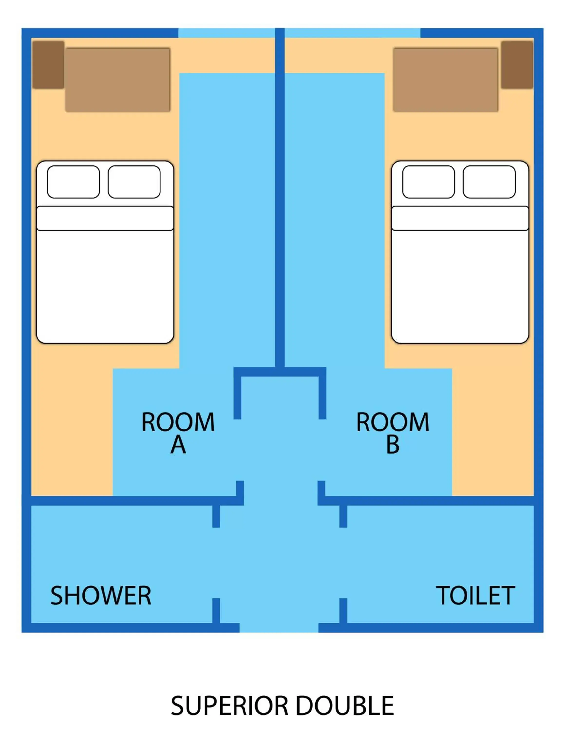 Superior Double Room in Misty Hills Superior Double Room in Misty Hills