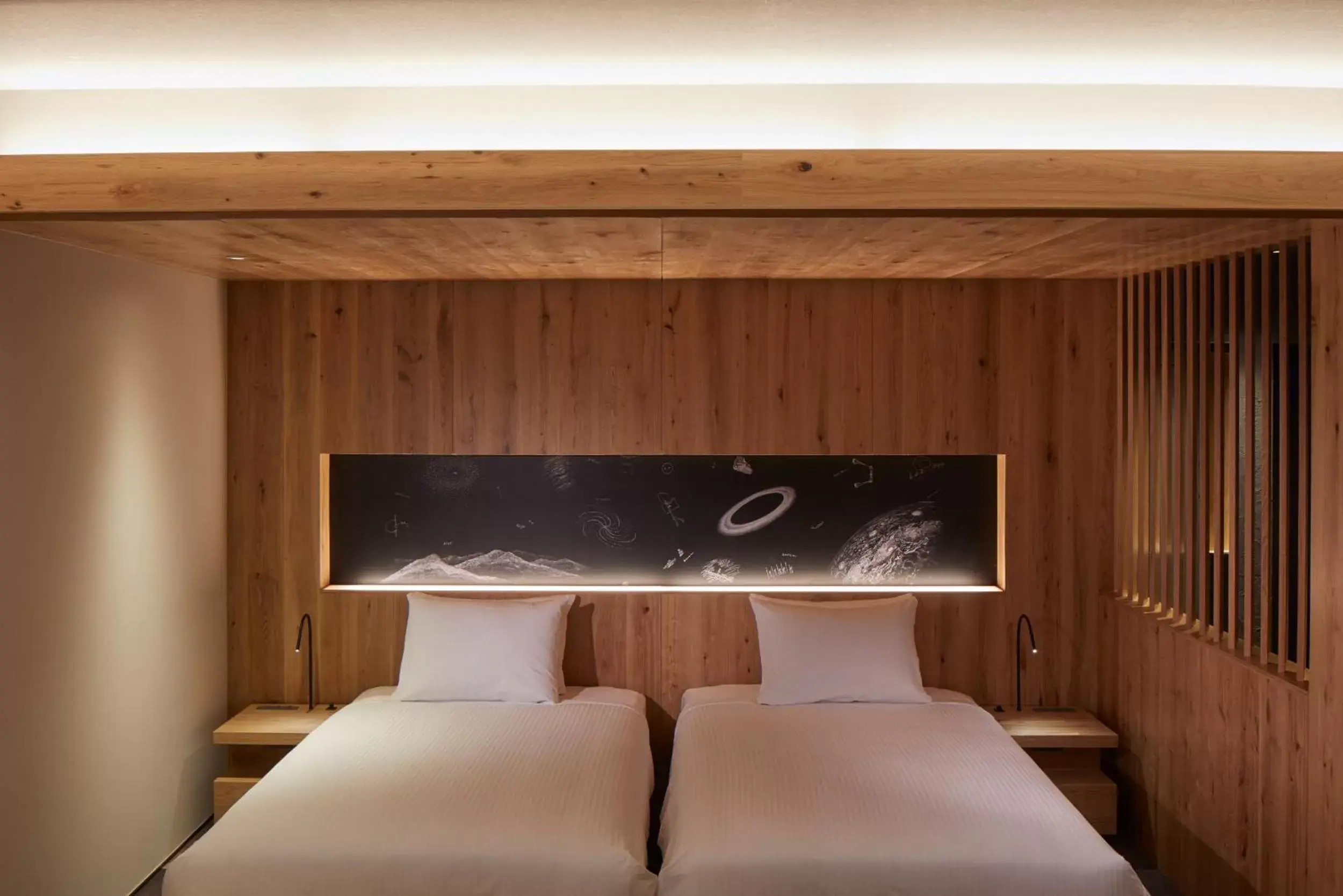 Deluxe Twin/Triple Room (3-4F) with Semi Open-Air Bath (47㎡) Non-Smoking - single occupancy in SEKIYA RESORT Galleria Midobaru Deluxe Twin/Triple Room (3-4F) with Semi Open-Air Bath (47㎡) Non-Smoking - single occupancy in SEKIYA RESORT Galleria Midobaru