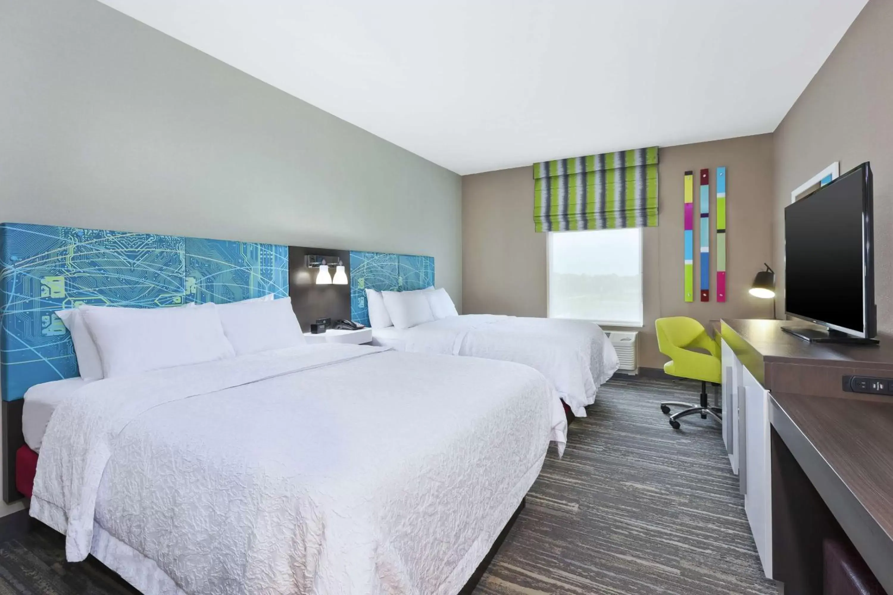 Queen Room with Two Queen Beds - Non-Smoking in Hampton Inn Sedalia Queen Room with Two Queen Beds - Non-Smoking in Hampton Inn Sedalia