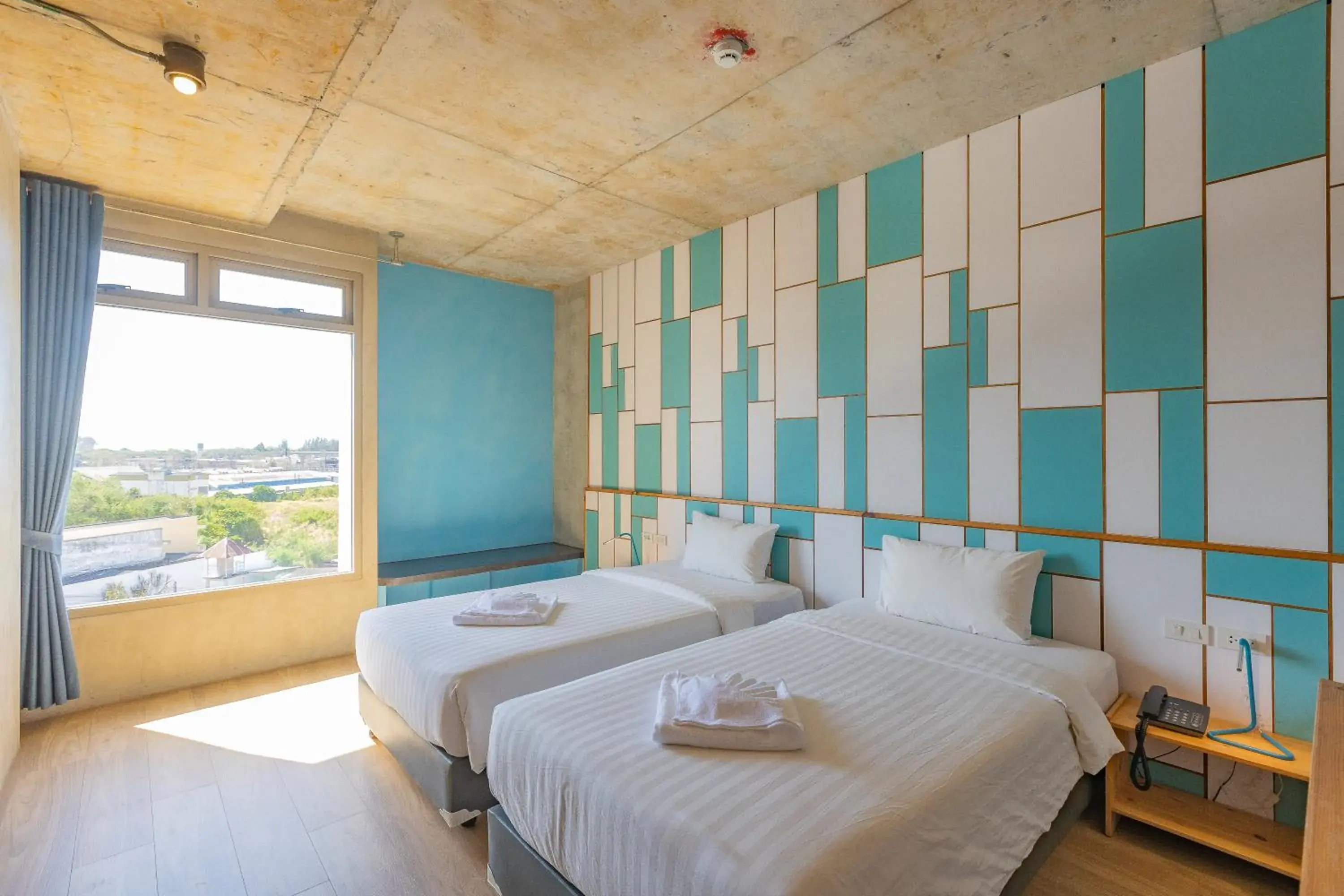 Deluxe Twin Room in EcoLoft Hotel - SHA Plus Deluxe Twin Room in EcoLoft Hotel - SHA Plus