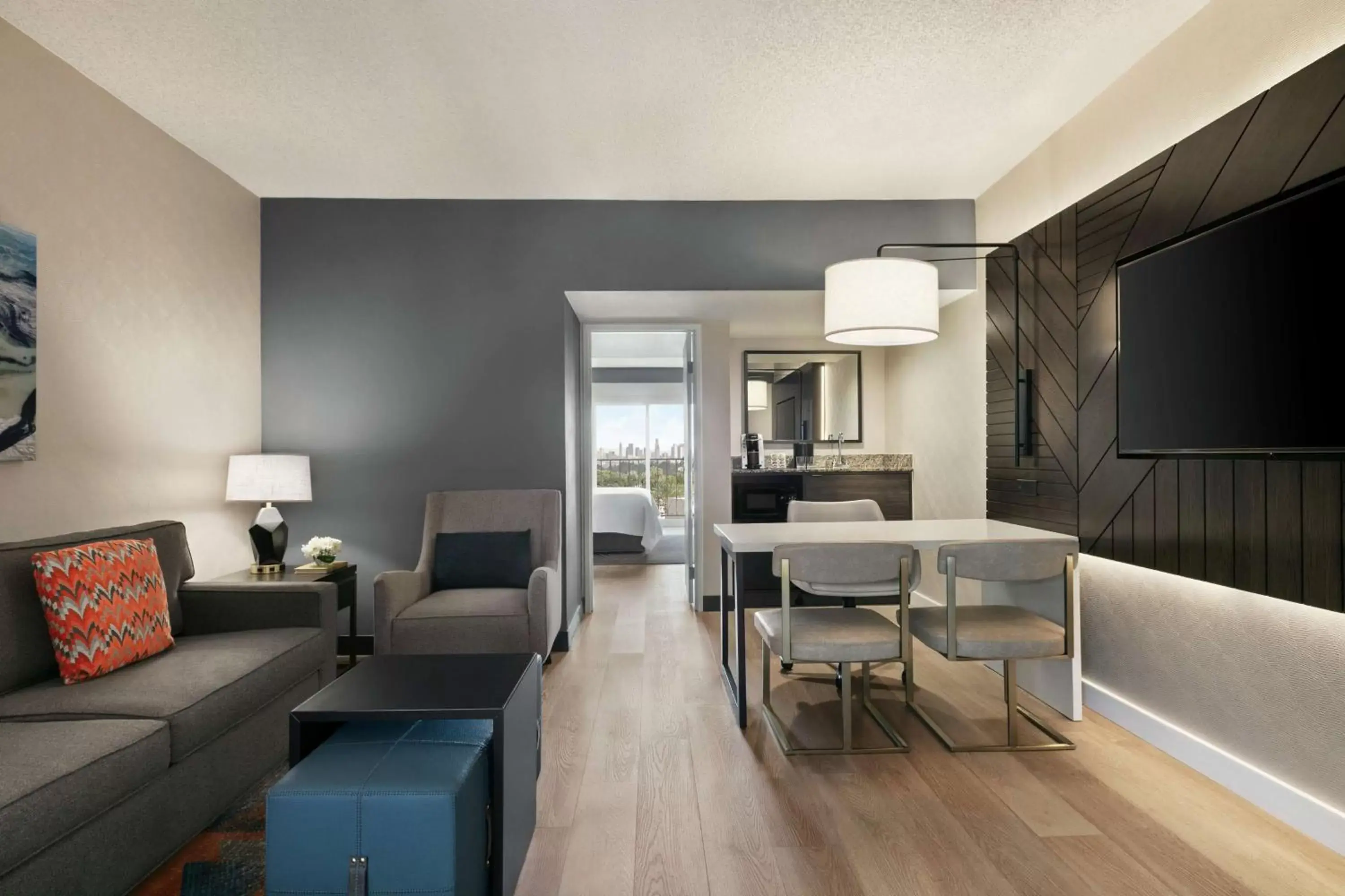 Deluxe King Suite - Non-Smoking in Embassy Suites by Hilton Los Angeles Downey Deluxe King Suite - Non-Smoking in Embassy Suites by Hilton Los Angeles Downey