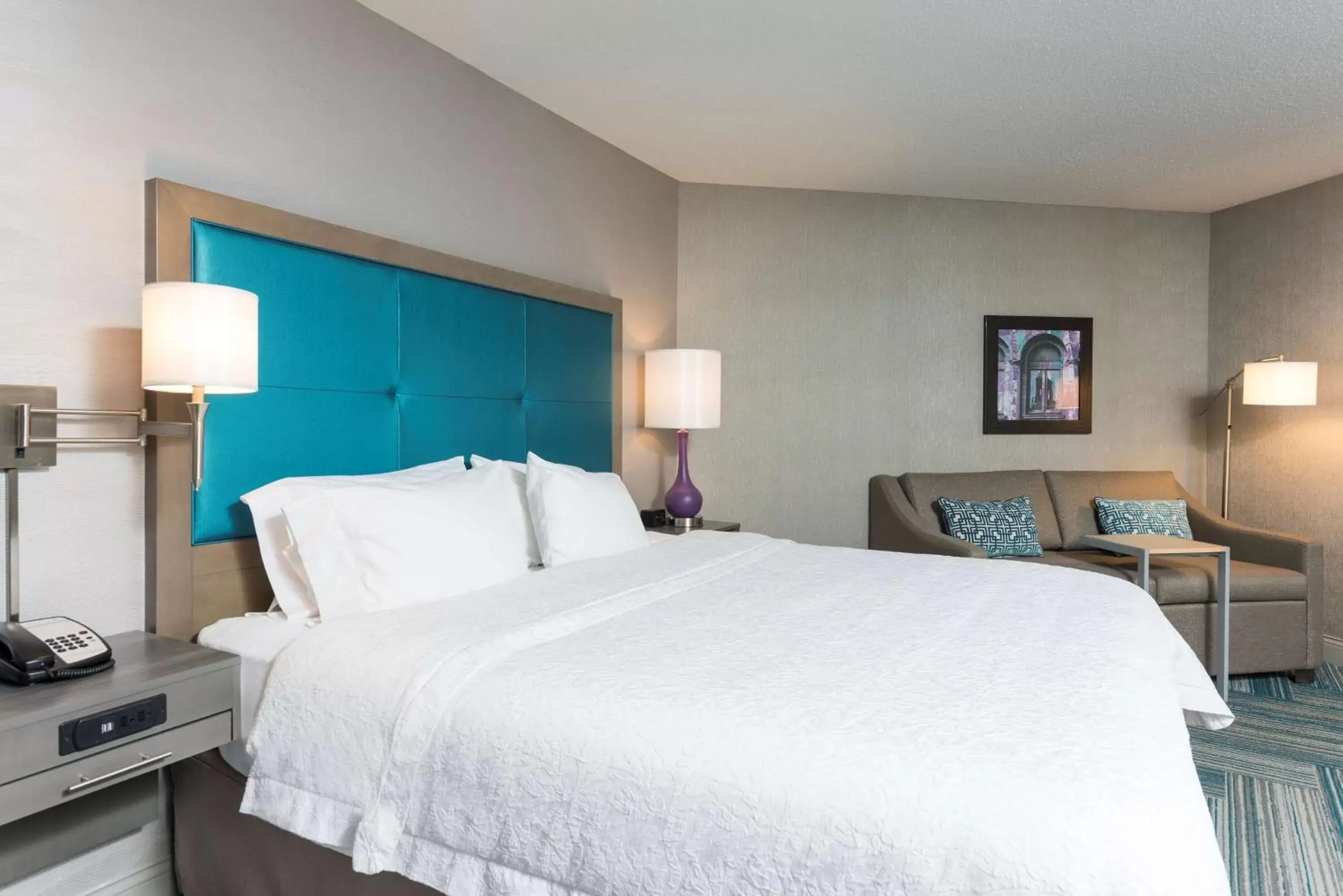 Deluxe King Room in Hampton Inn Midland Deluxe King Room in Hampton Inn Midland