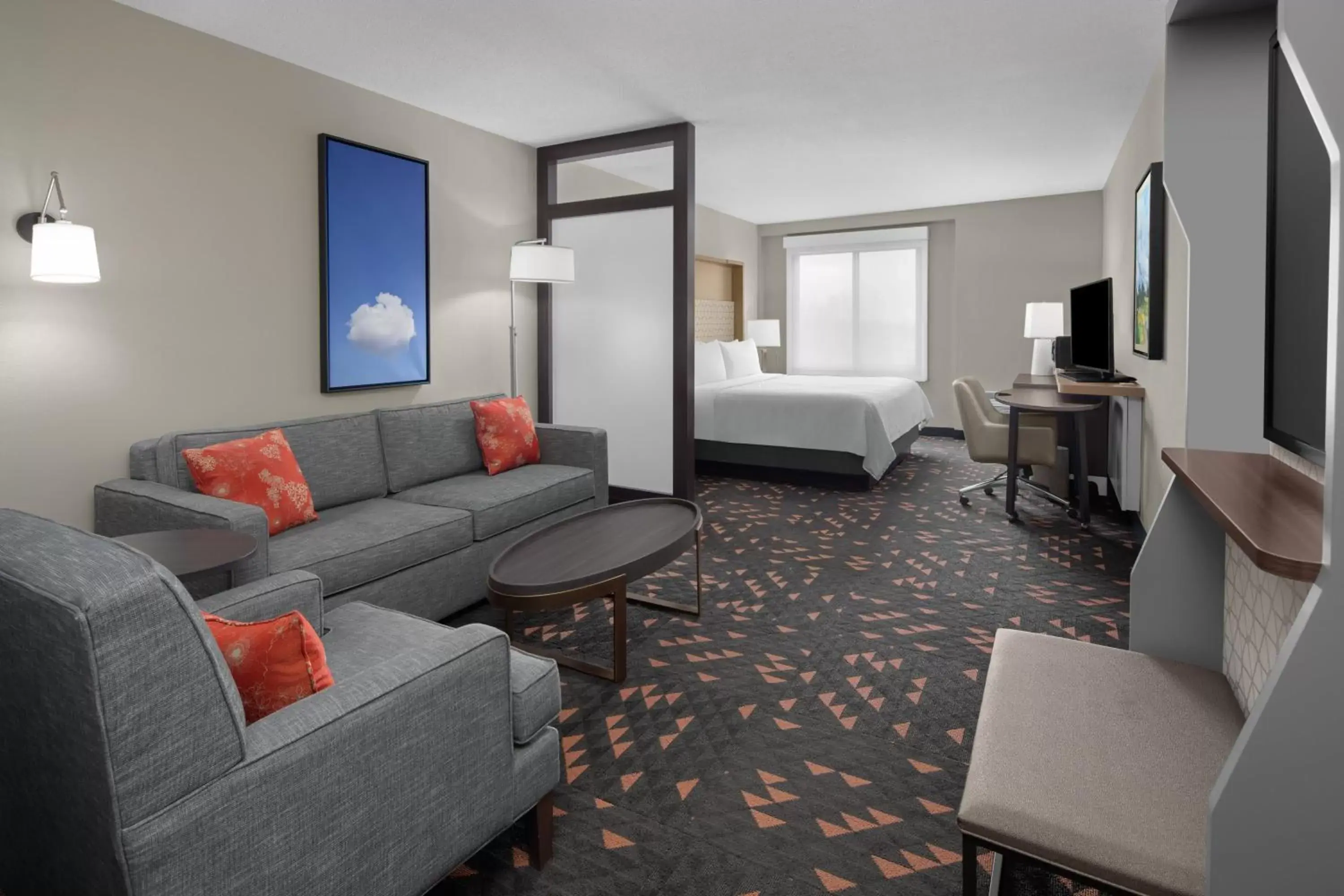 King Suite with Mobility Accessible Tub in Holiday Inn Hasbrouck Heights-Meadowlands, an IHG Hotel King Suite with Mobility Accessible Tub in Holiday Inn Hasbrouck Heights-Meadowlands, an IHG Hotel