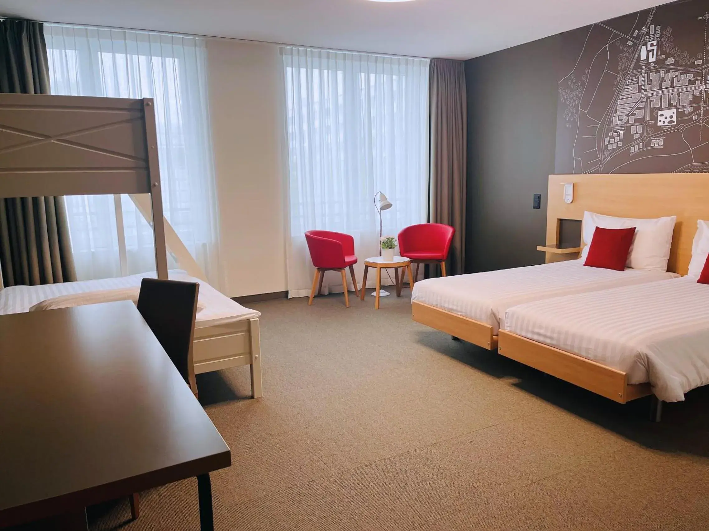 Family Room in SwissTech Hotel Family Room in SwissTech Hotel