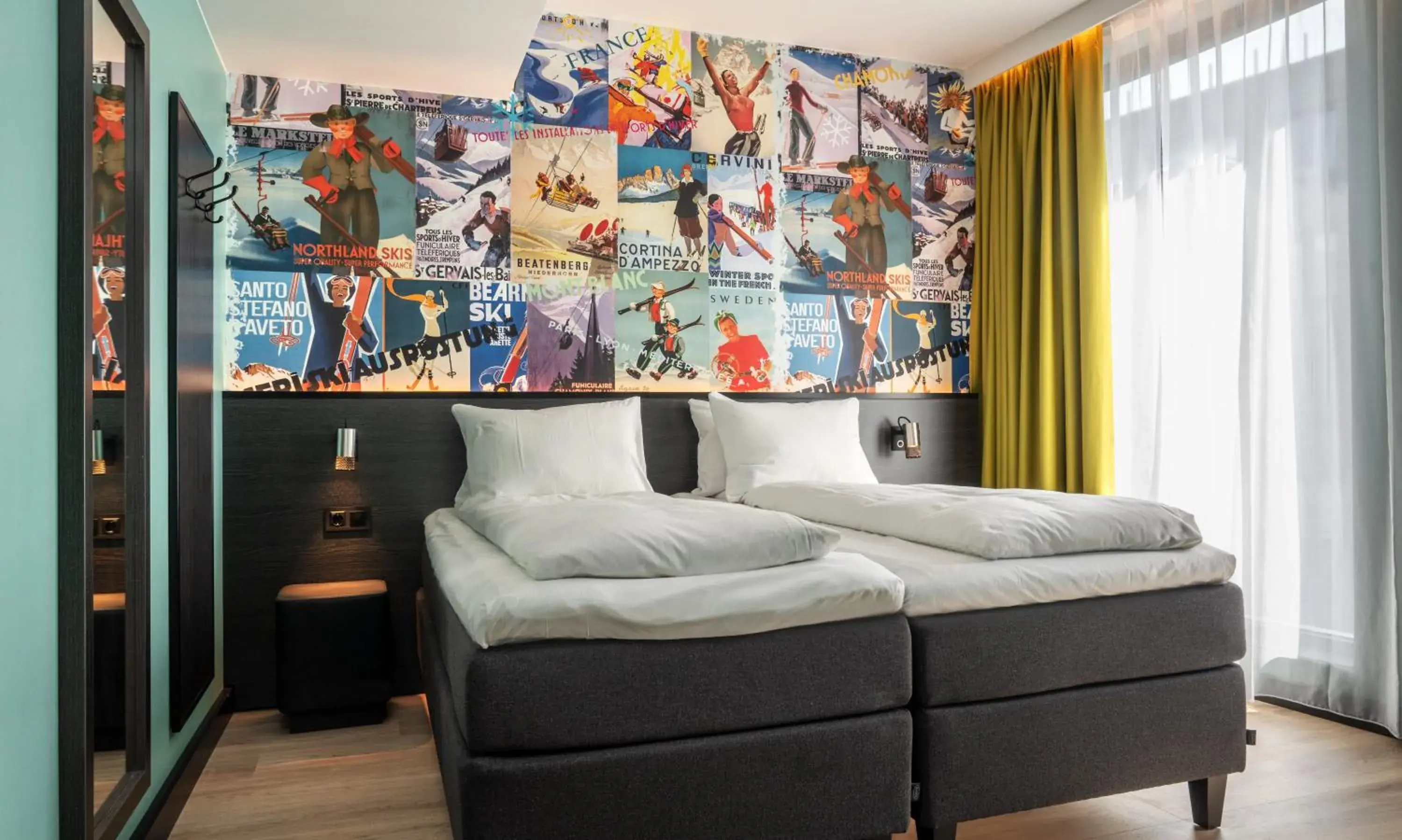 Standard Twin Room in Thon Hotel Snø Standard Twin Room in Thon Hotel Snø