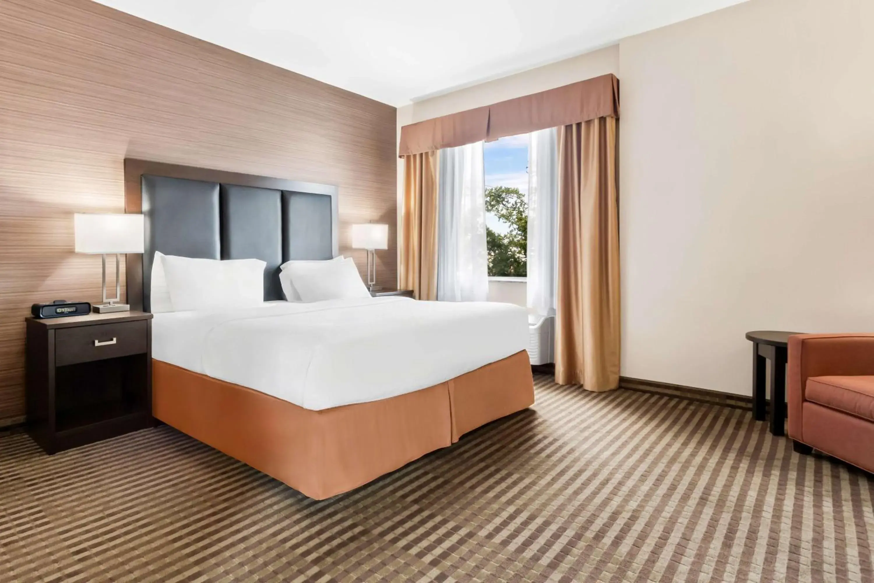 King Suite with Sofa Bed and Roll-In Shower - Mobility Accessible in Best Western Plus Fergus Hotel King Suite with Sofa Bed and Roll-In Shower - Mobility Accessible in Best Western Plus Fergus Hotel