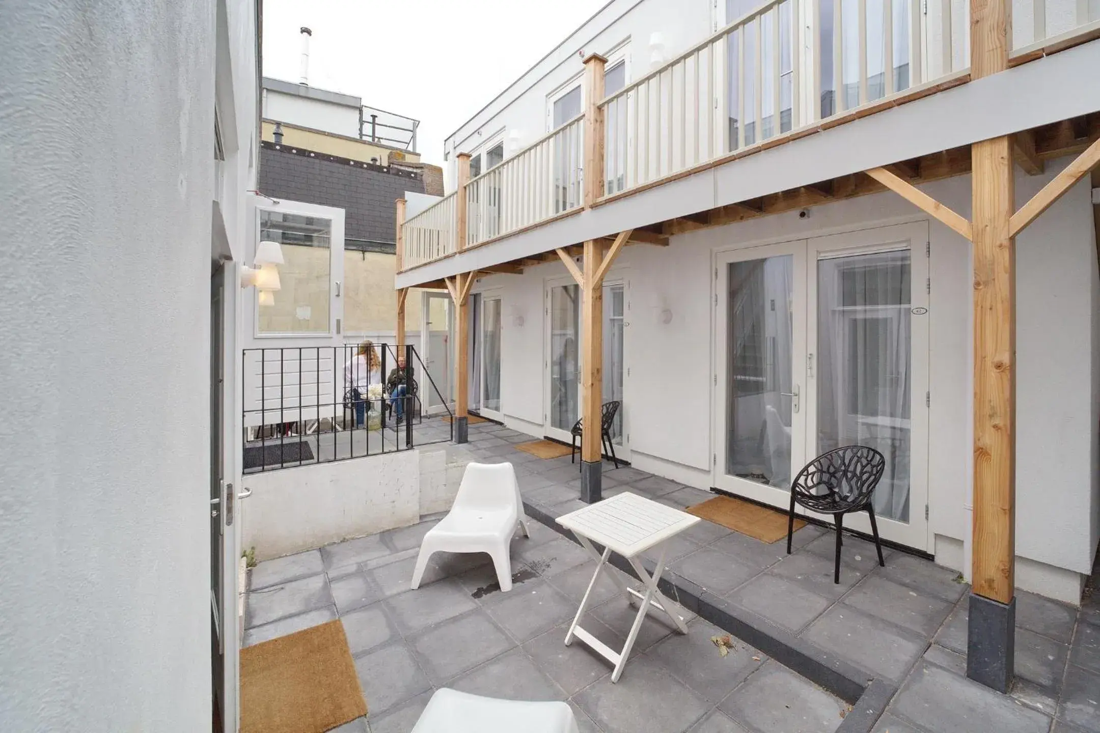 Double Room with Terrace in Hotel Zeespiegel Double Room with Terrace in Hotel Zeespiegel