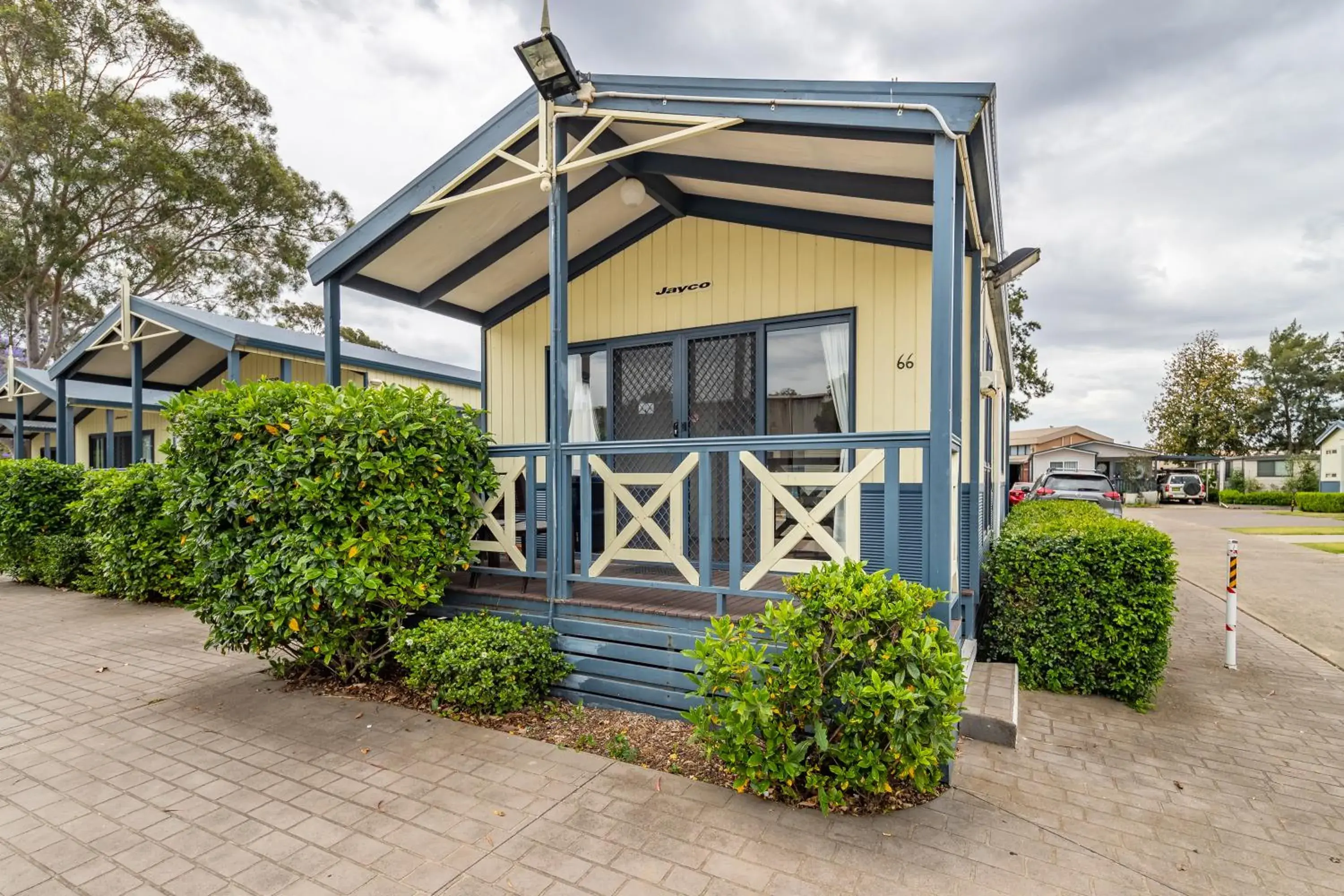 Standard Two-Bedroom Cabin A in Ingenia Holidays Nepean River Standard Two-Bedroom Cabin A in Ingenia Holidays Nepean River