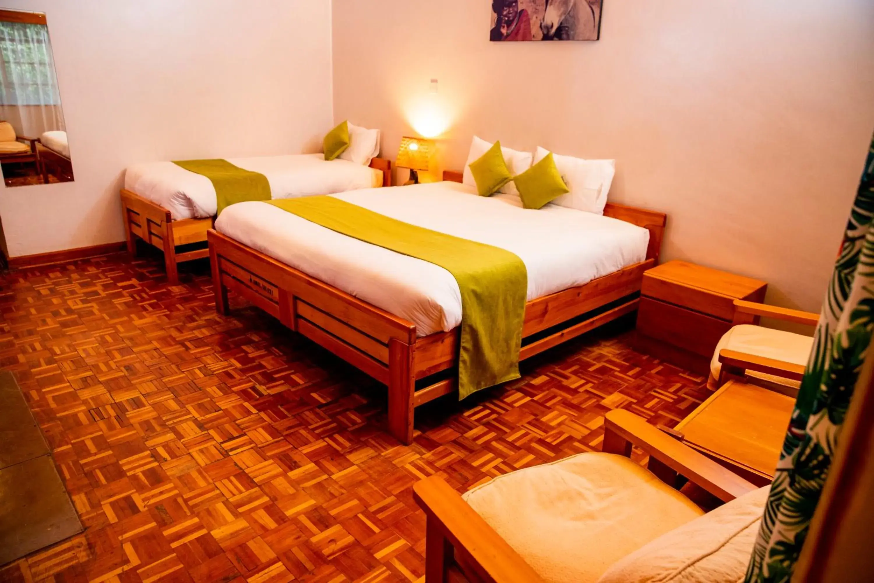 Deluxe Double Room - single occupancy in Naro Moru River Lodge Deluxe Double Room - single occupancy in Naro Moru River Lodge