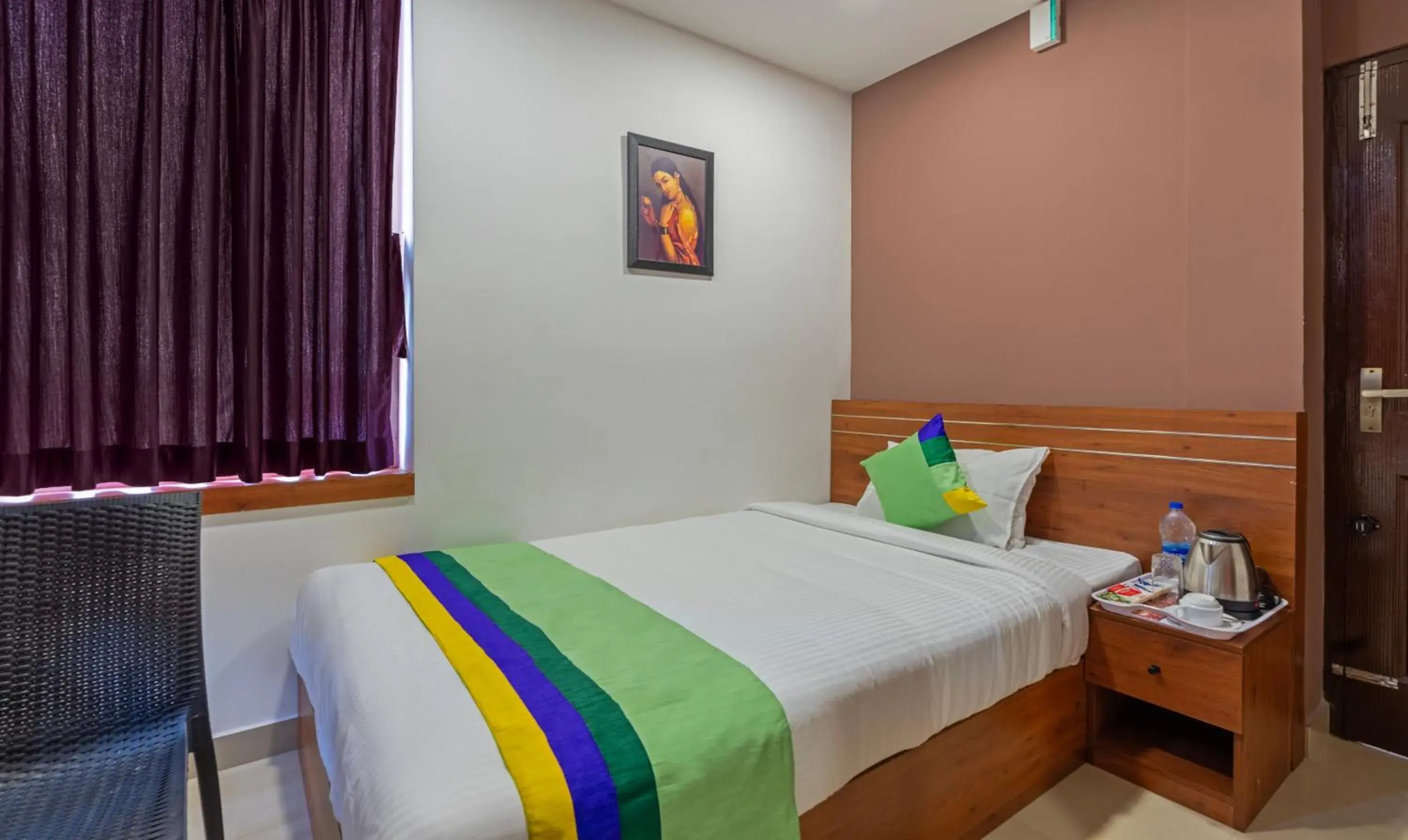 Economy Double Room - single occupancy in Treebo JP Residency Economy Double Room - single occupancy in Treebo JP Residency