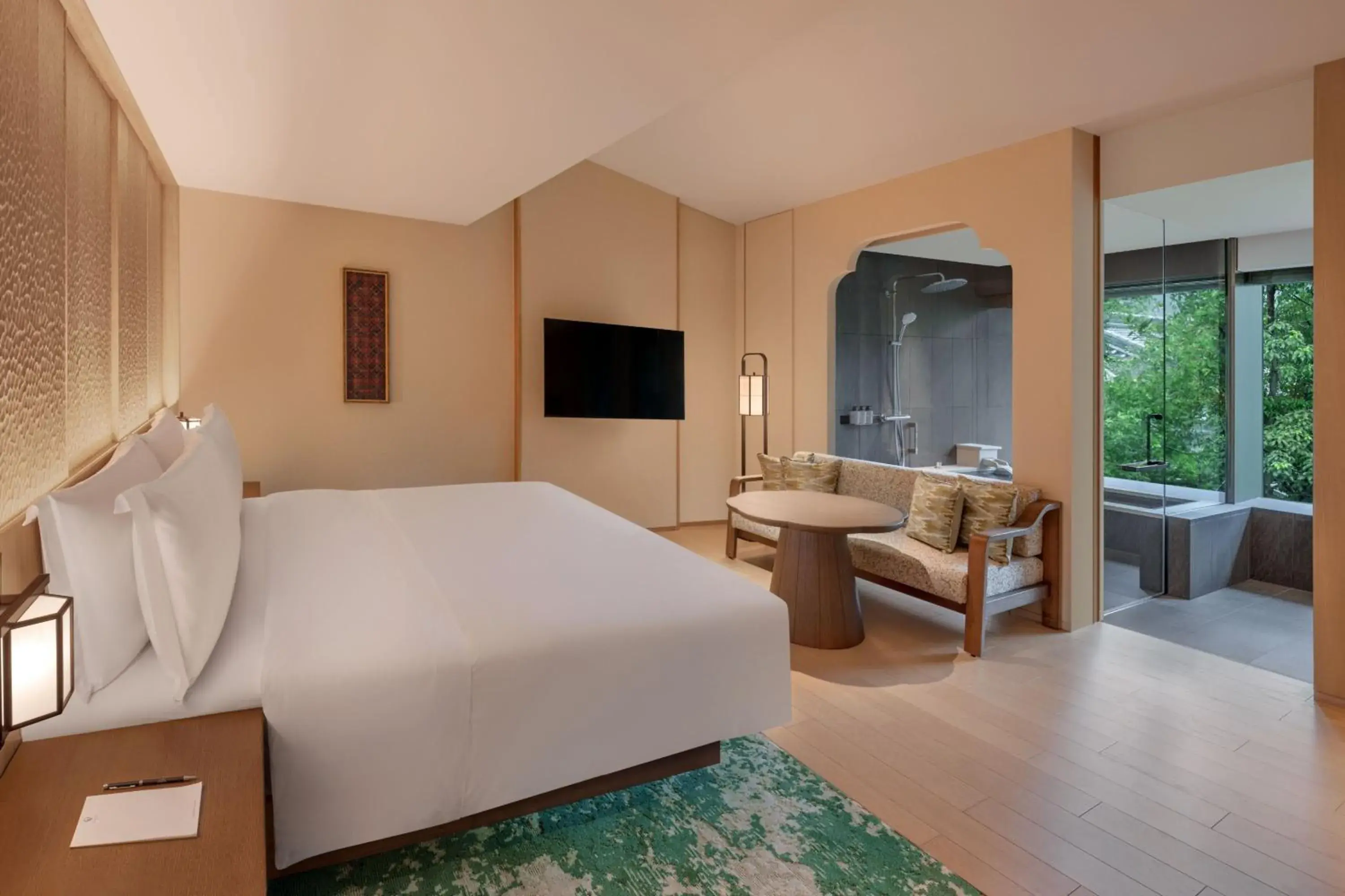 Deluxe King Room with Garden View in Shisui, a Luxury Collection Hotel, Nara Deluxe King Room with Garden View in Shisui, a Luxury Collection Hotel, Nara
