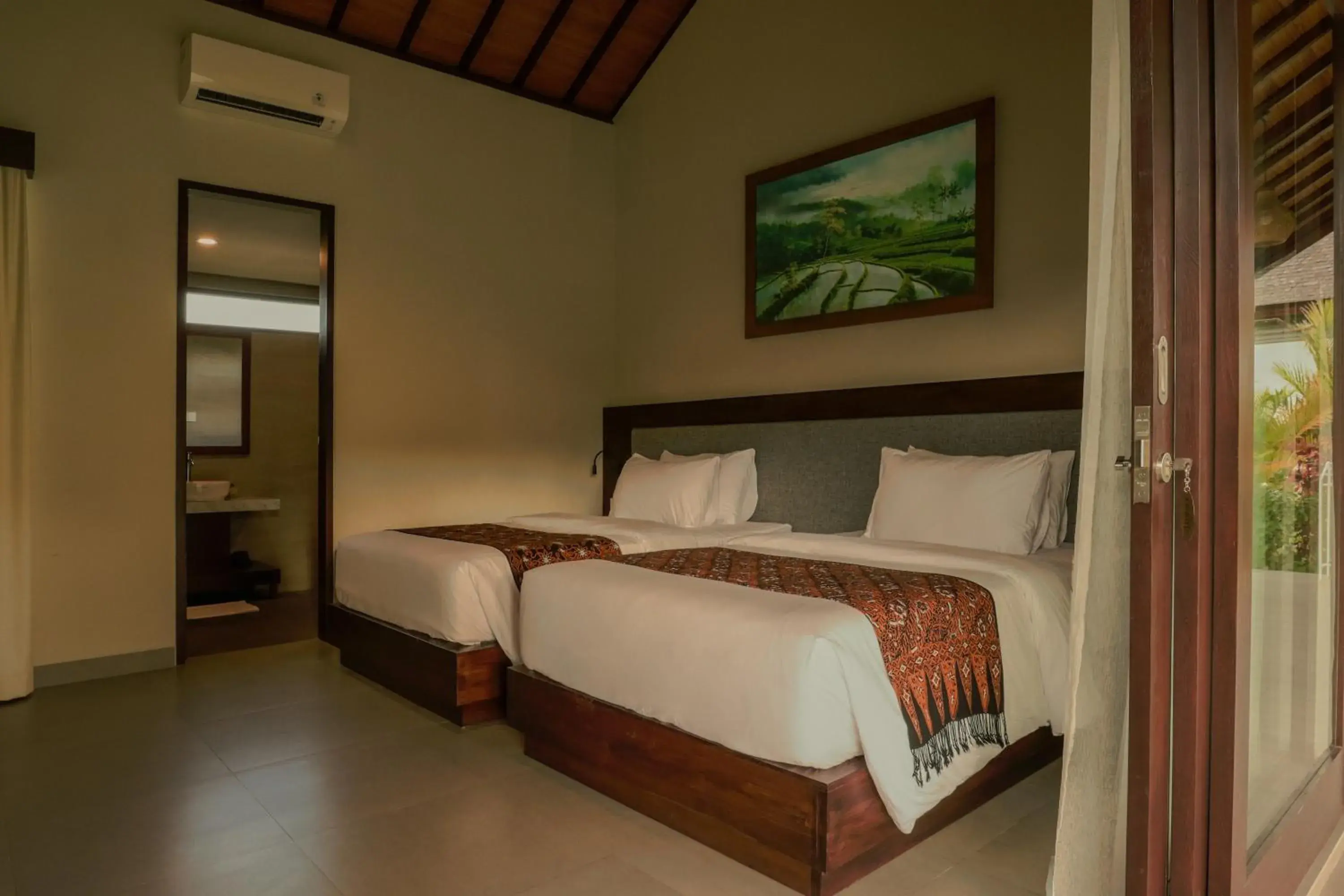 Standard Double Suite in K Ko Surf Village at Keramas Standard Double Suite in K Ko Surf Village at Keramas