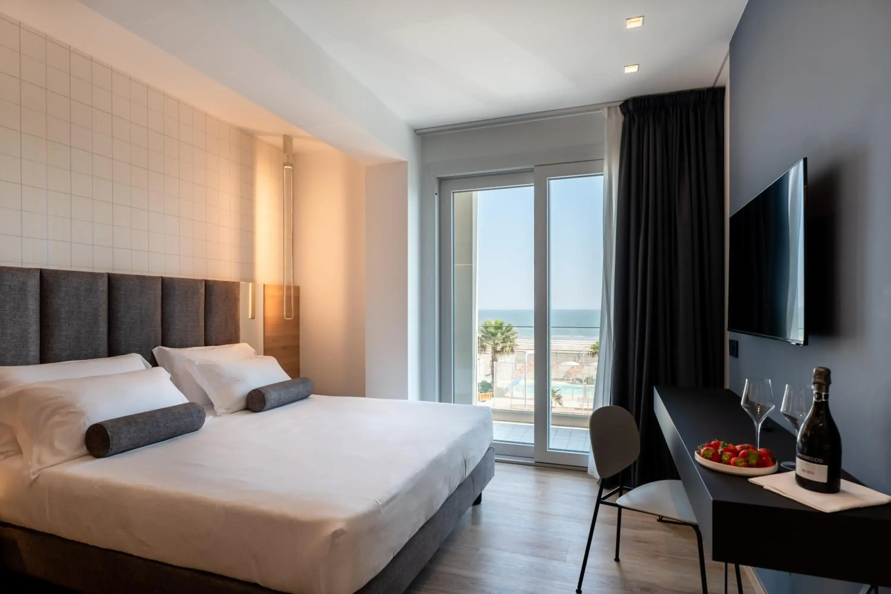 Executive Double Room with Balcony - Sea Front in Hotel Sporting Riccione Executive Double Room with Balcony - Sea Front in Hotel Sporting Riccione