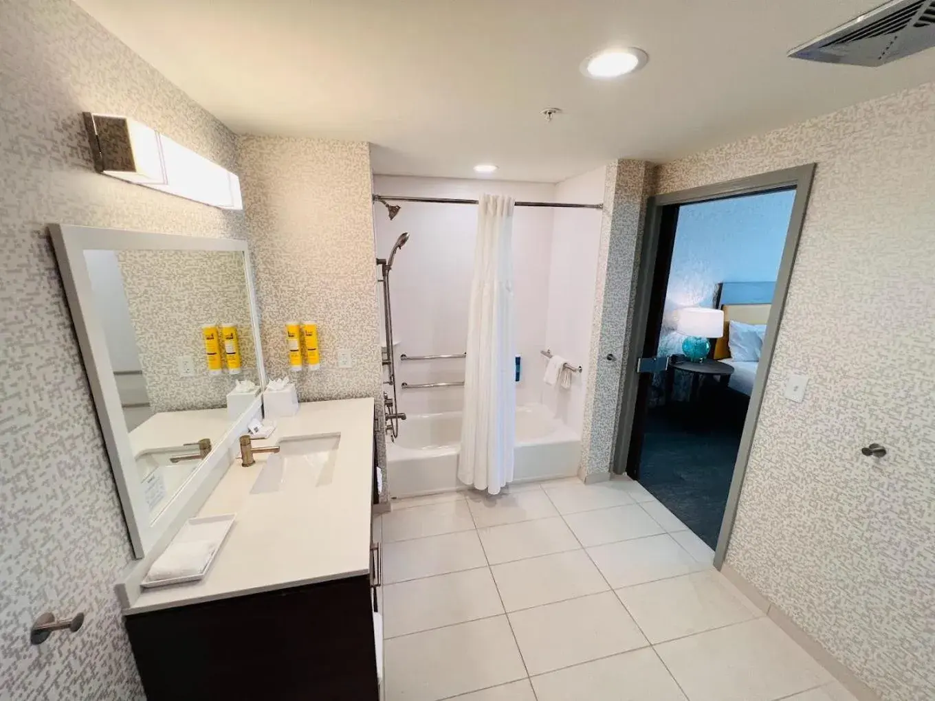 Studio Suite with Two Queen Beds - Hearing Access in Home2 Suites By Hilton Pensacola Airport Medical Center Studio Suite with Two Queen Beds - Hearing Access in Home2 Suites By Hilton Pensacola Airport Medical Center