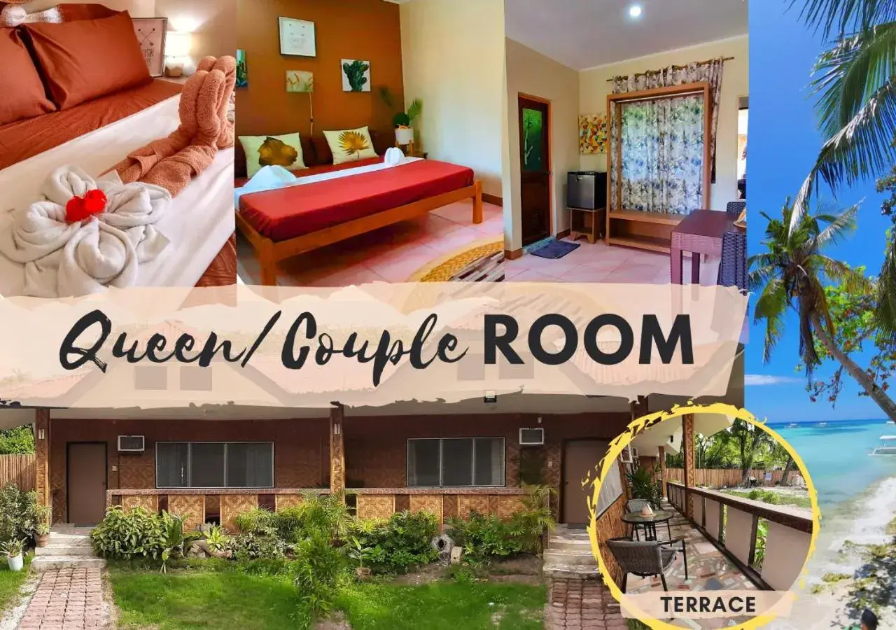 Queen Room with Garden View in On Board Panglao Beach Hostel & Resort with FREE MOTORBIKE Queen Room with Garden View in On Board Panglao Beach Hostel & Resort with FREE MOTORBIKE