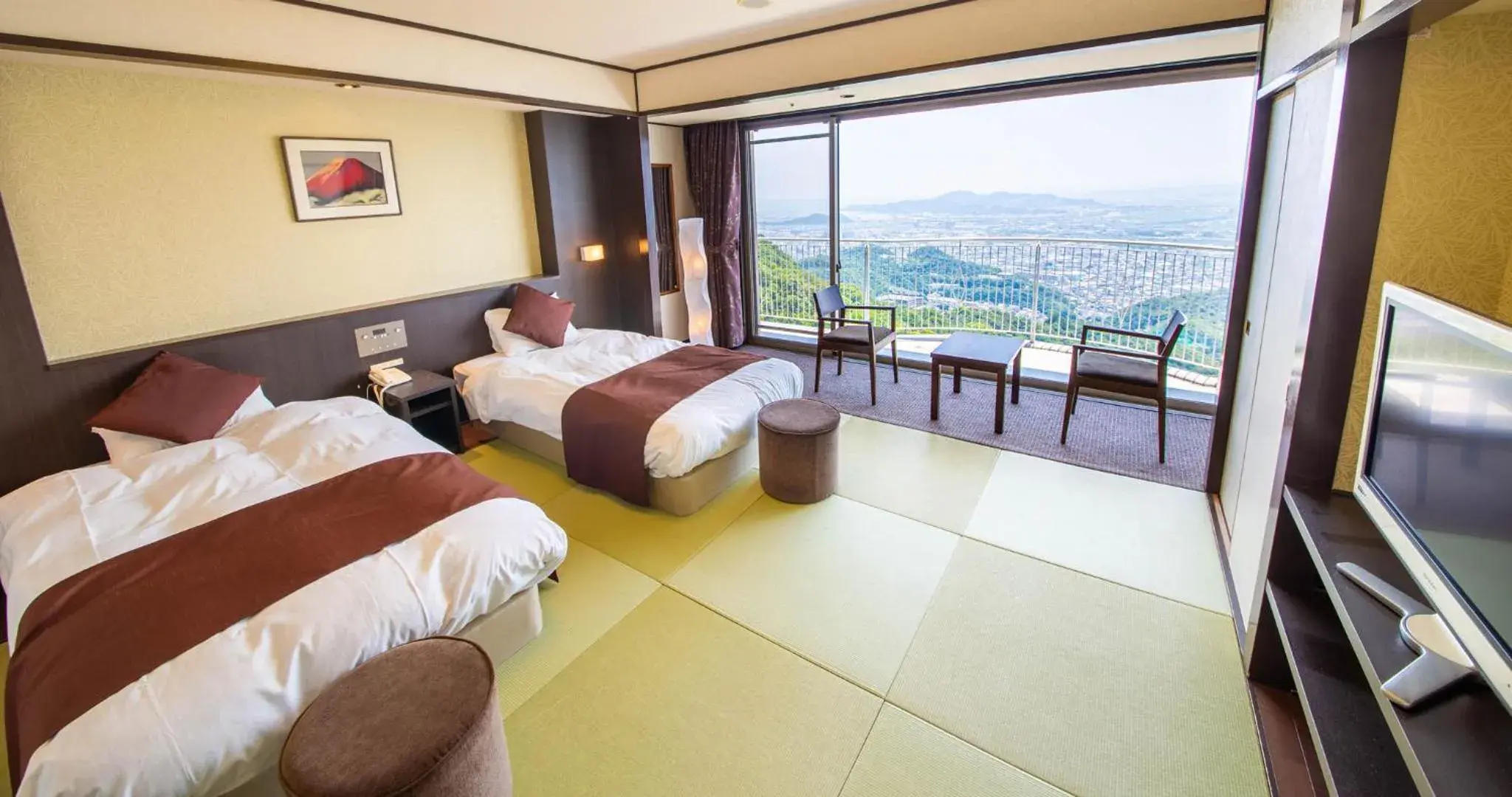 Standard Twin Room in Bizan Kaigetsu Standard Twin Room in Bizan Kaigetsu