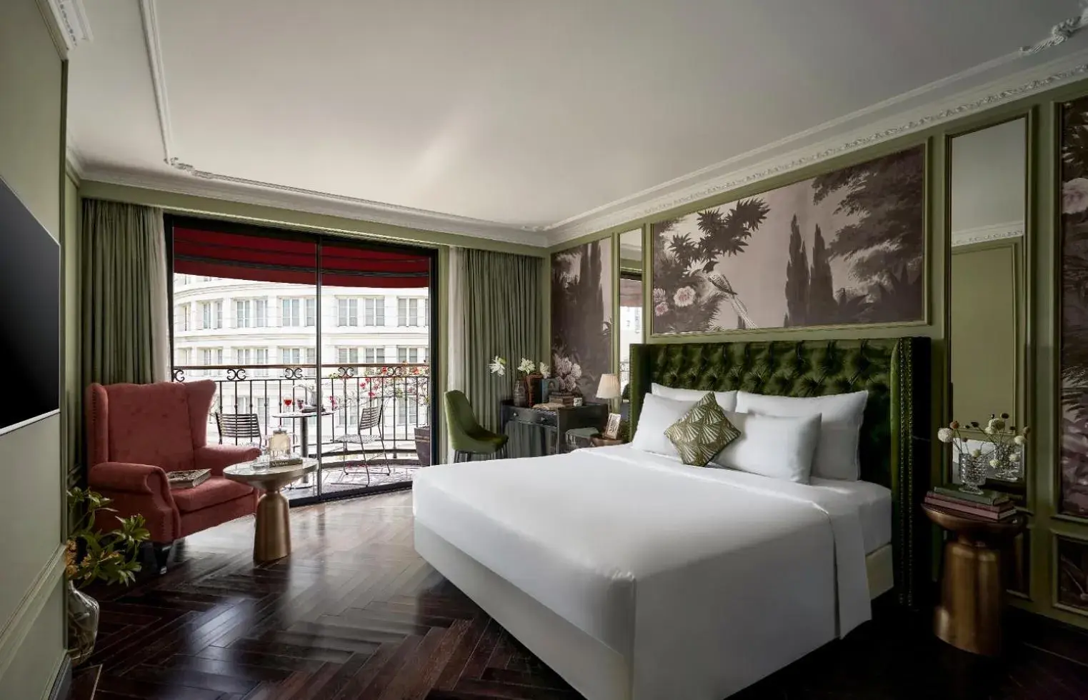 Deluxe Double Room with Balcony in Signature by M Village Hai Bà Trưng Deluxe Double Room with Balcony in Signature by M Village Hai Bà Trưng