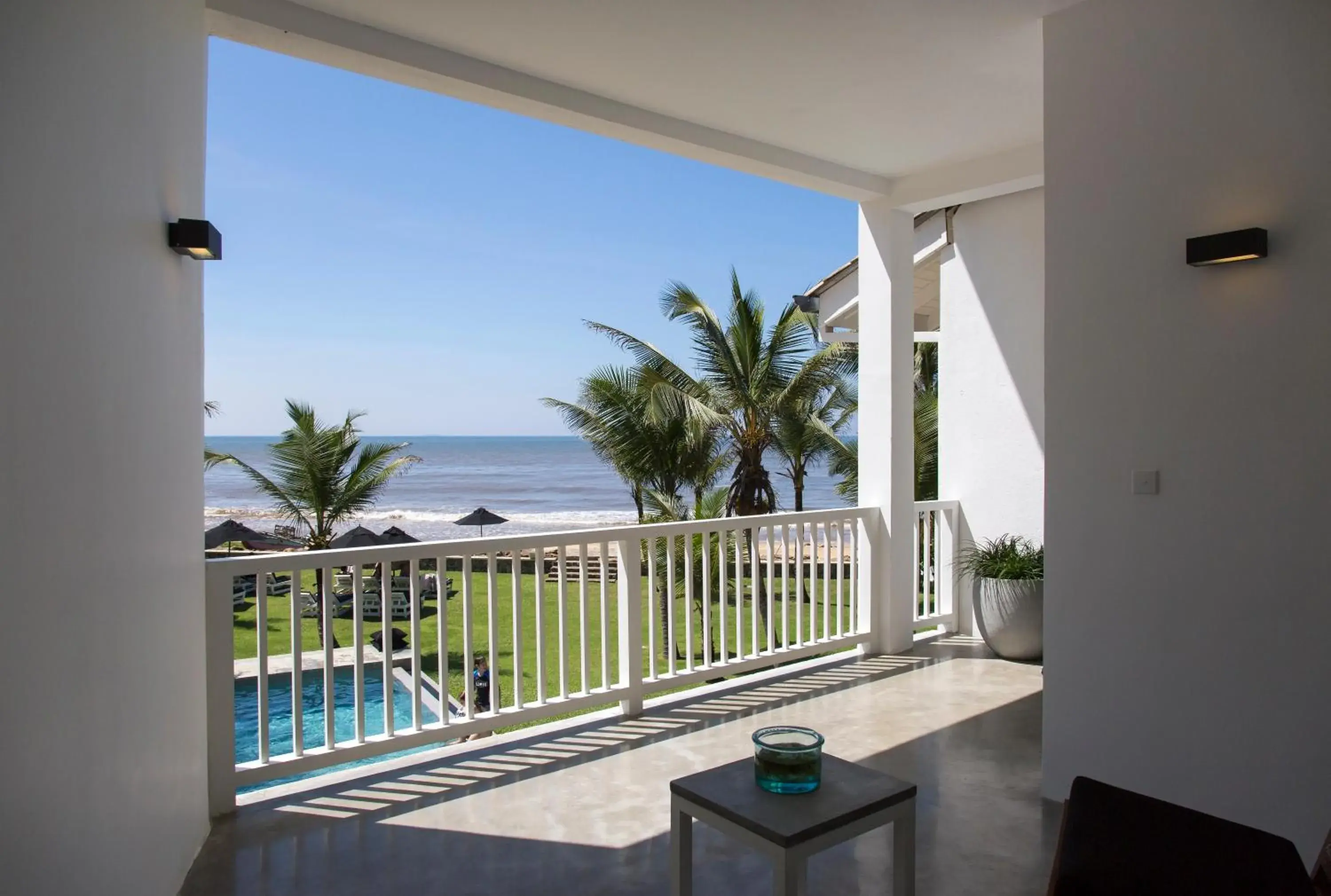 Deluxe Double Room with Balcony and Sea View in Arabella on Boossa Deluxe Double Room with Balcony and Sea View in Arabella on Boossa