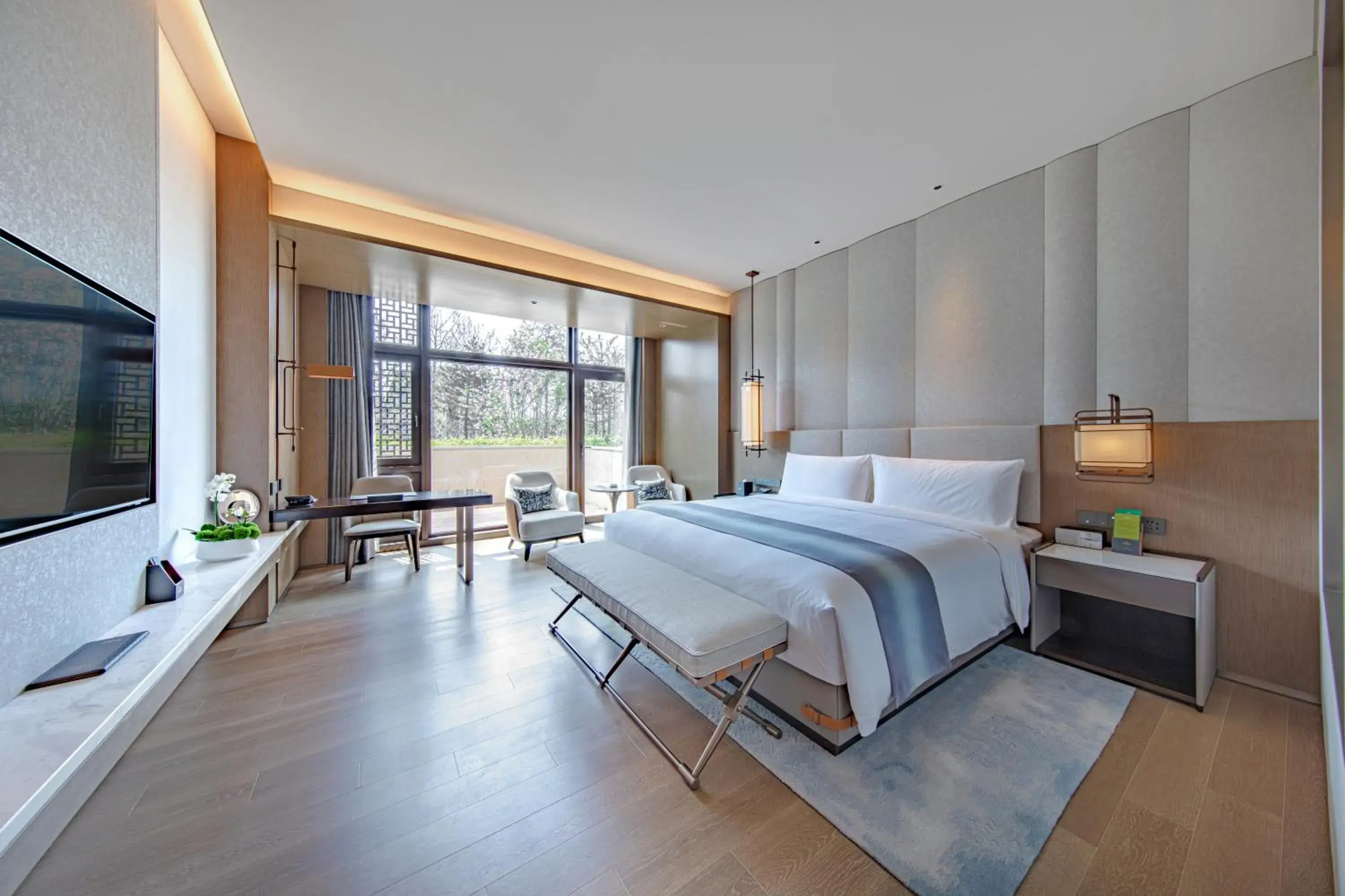 Business King Room in Xiongan International Hotel Business King Room in Xiongan International Hotel