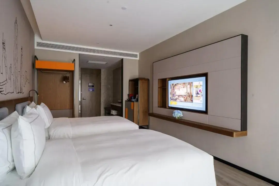 Garden View Deluxe Twin Room in UrCove by HYATT Futian CBD Garden View Deluxe Twin Room in UrCove by HYATT Futian CBD
