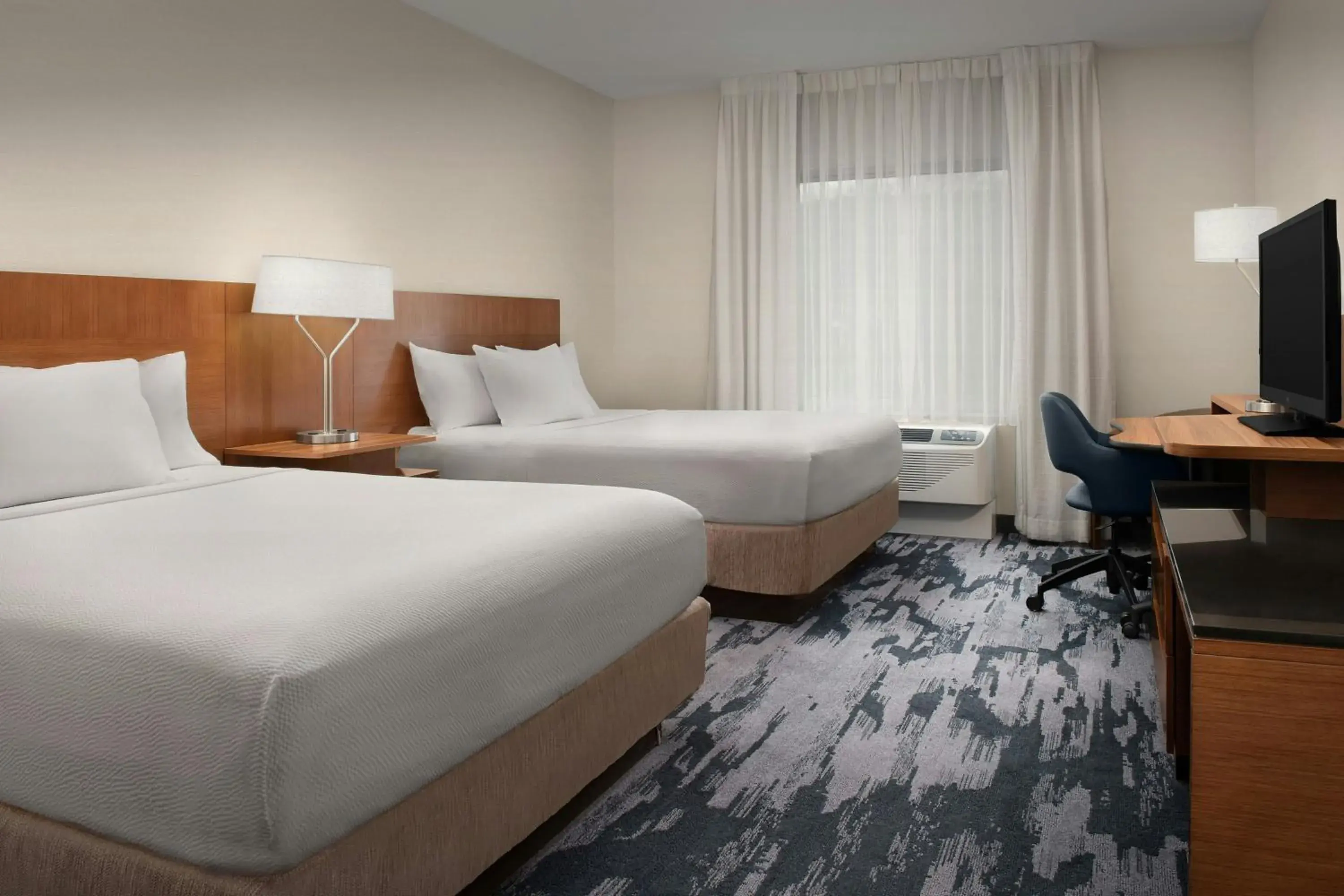 Queen Room with Two Queen Beds in Fairfield by Marriott The Dalles Queen Room with Two Queen Beds in Fairfield by Marriott The Dalles