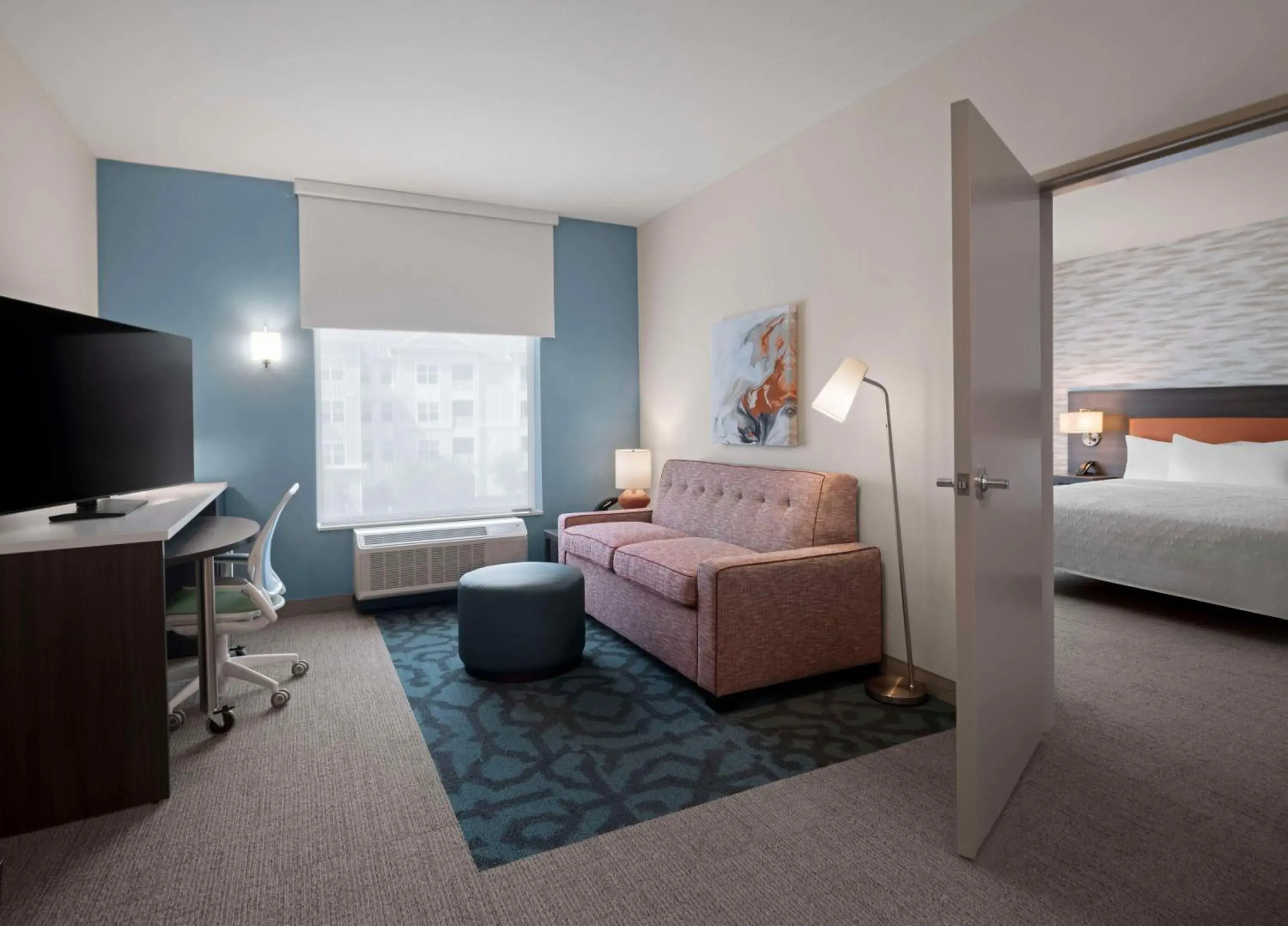 King Suite with Tub - Mobility Accessible in Home2 Suites by Hilton Orlando South Davenport King Suite with Tub - Mobility Accessible in Home2 Suites by Hilton Orlando South Davenport