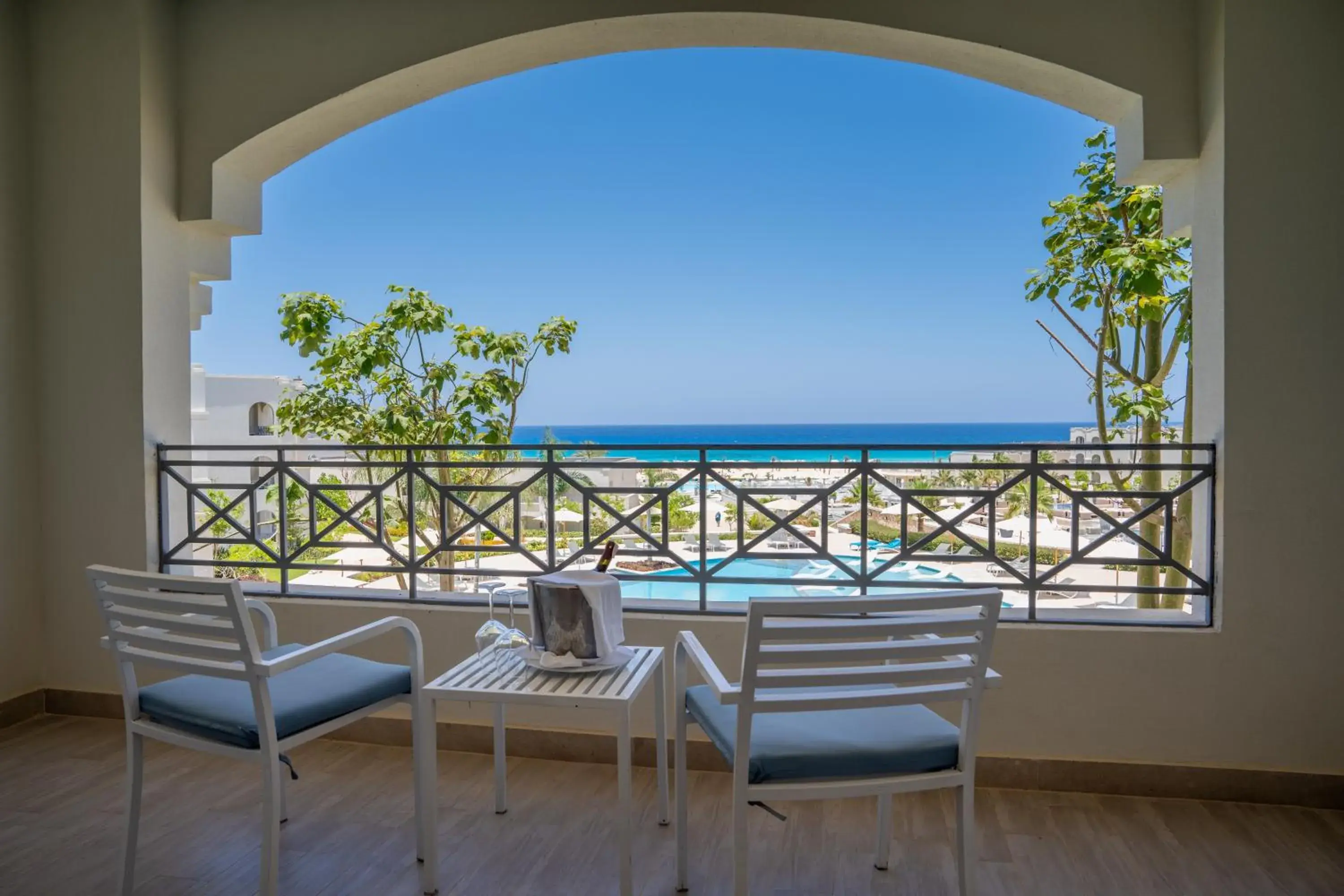 Deluxe Double or Twin Room with Sea View - single occupancy in Cleopatra Sidi Heneish Deluxe Double or Twin Room with Sea View - single occupancy in Cleopatra Sidi Heneish