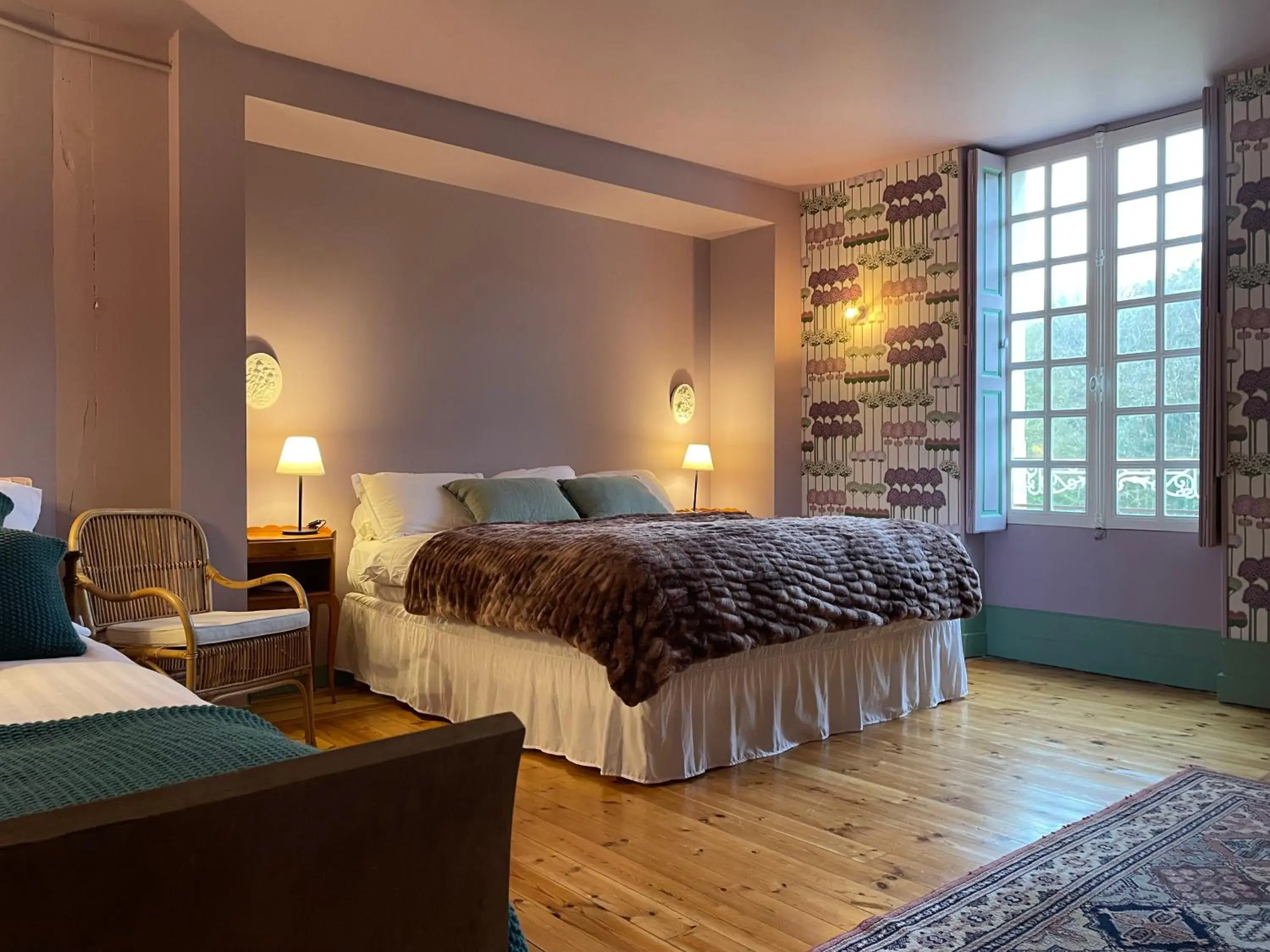 Superior King Room in Château de la Huberdière Superior King Room in Château de la Huberdière