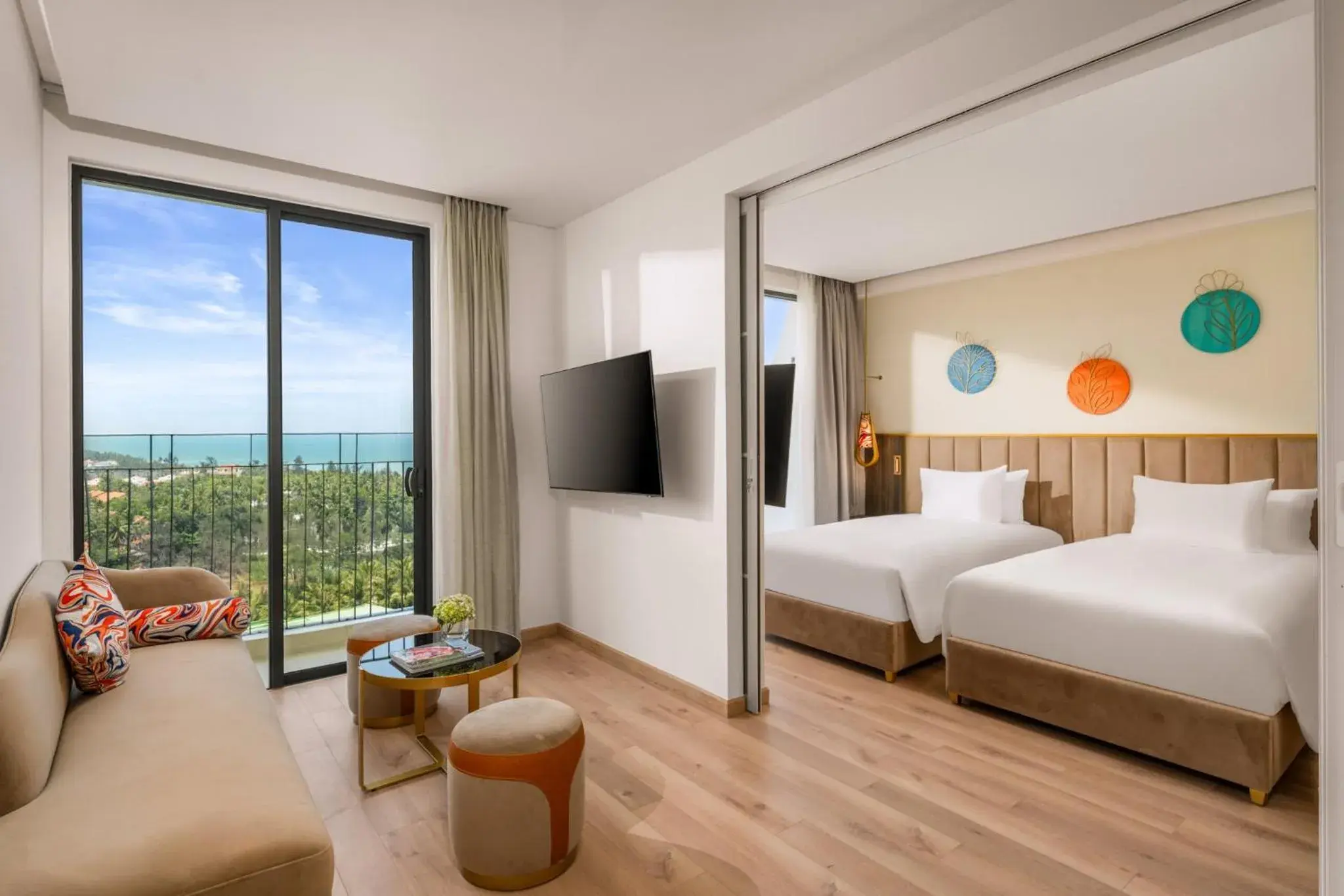Two-Bedroom Luxury Suite with Ocean View in Wyndham Hoi An Royal Beachfront Resort & Villas Two-Bedroom Luxury Suite with Ocean View in Wyndham Hoi An Royal Beachfront Resort & Villas