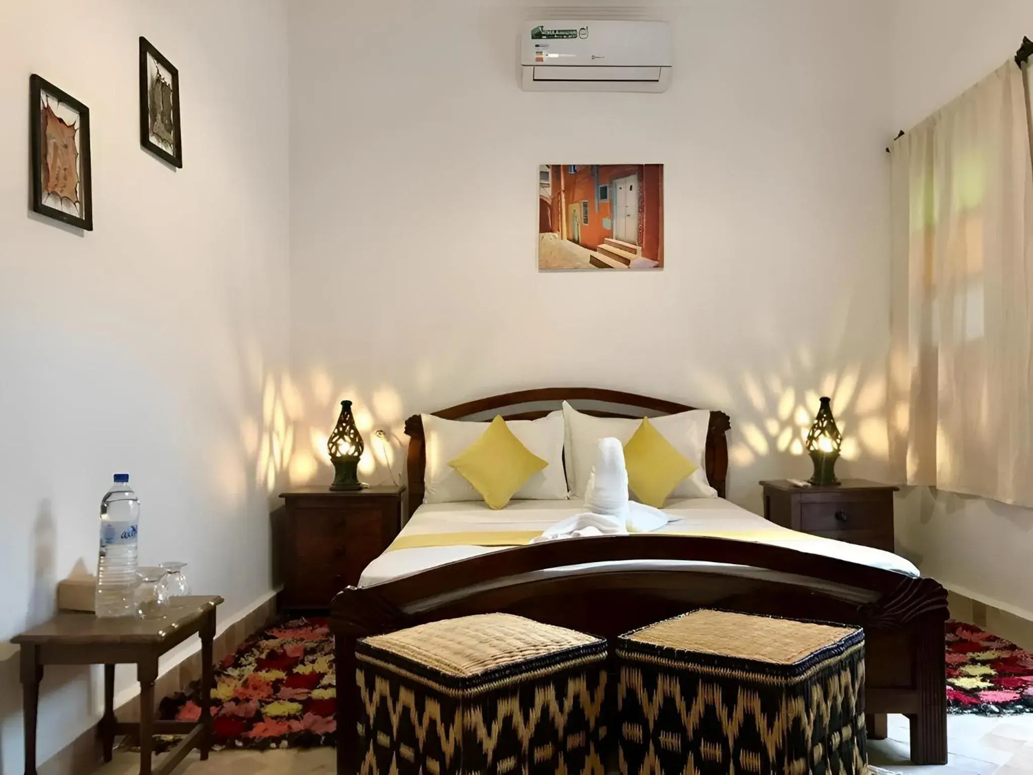 Double Room with Pool View in Riad Iklil Double Room with Pool View in Riad Iklil