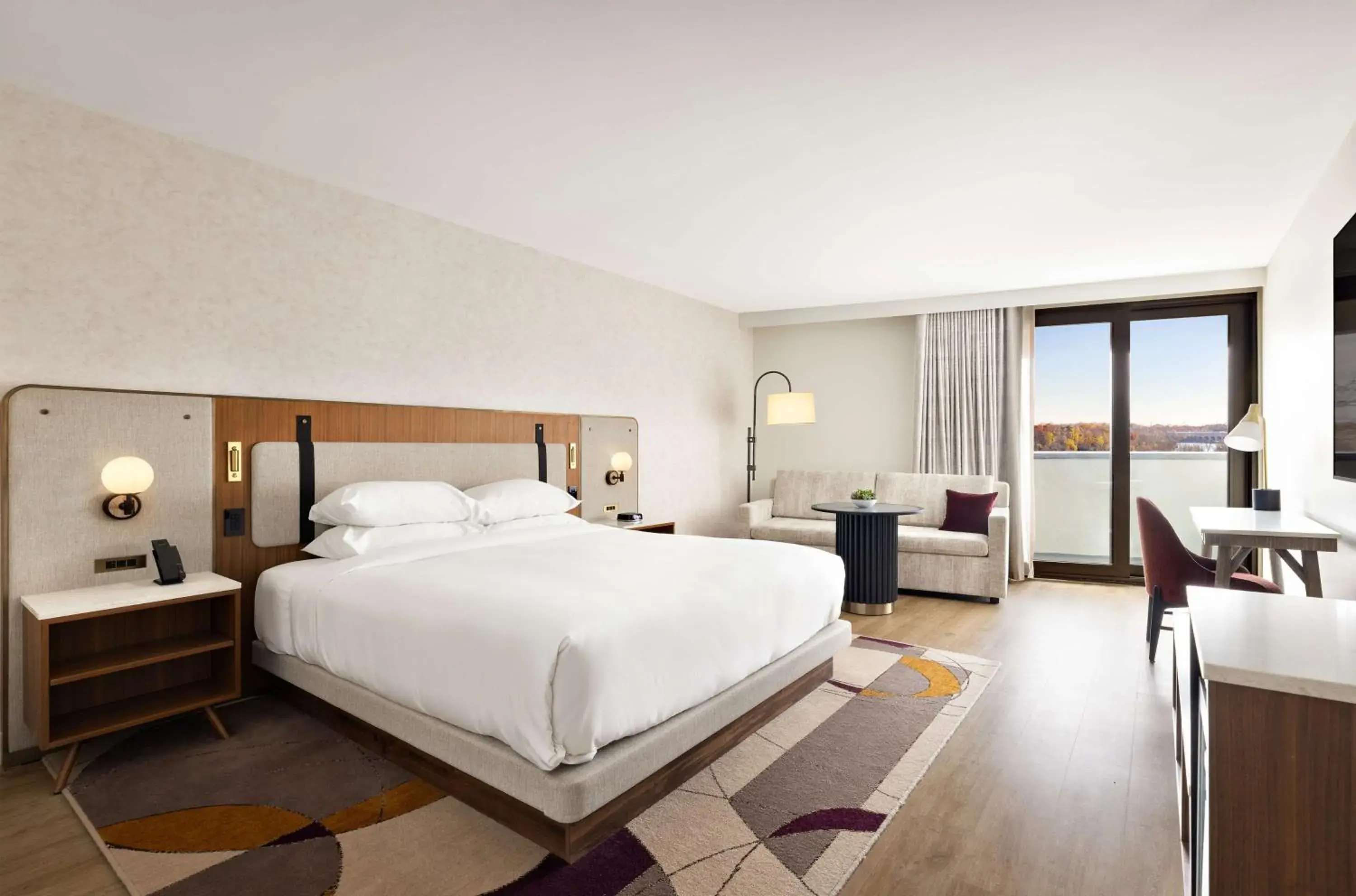 King Room with Balcony in Hyatt Regency New Brunswick King Room with Balcony in Hyatt Regency New Brunswick