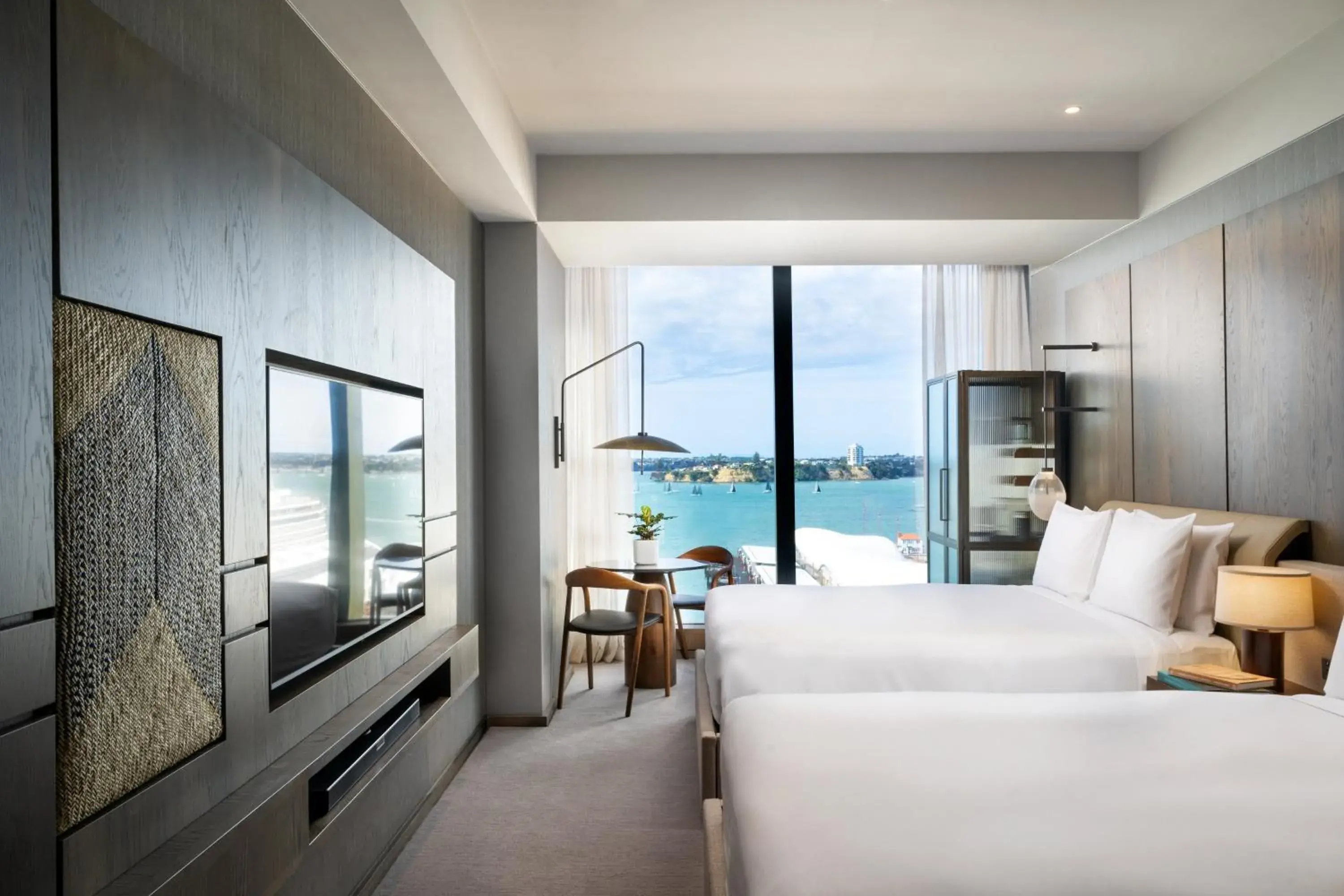 Classic Queen Room with Two Queen Beds and Harbor View - Club Lounge Access in InterContinental Auckland by IHG Classic Queen Room with Two Queen Beds and Harbor View - Club Lounge Access in InterContinental Auckland by IHG