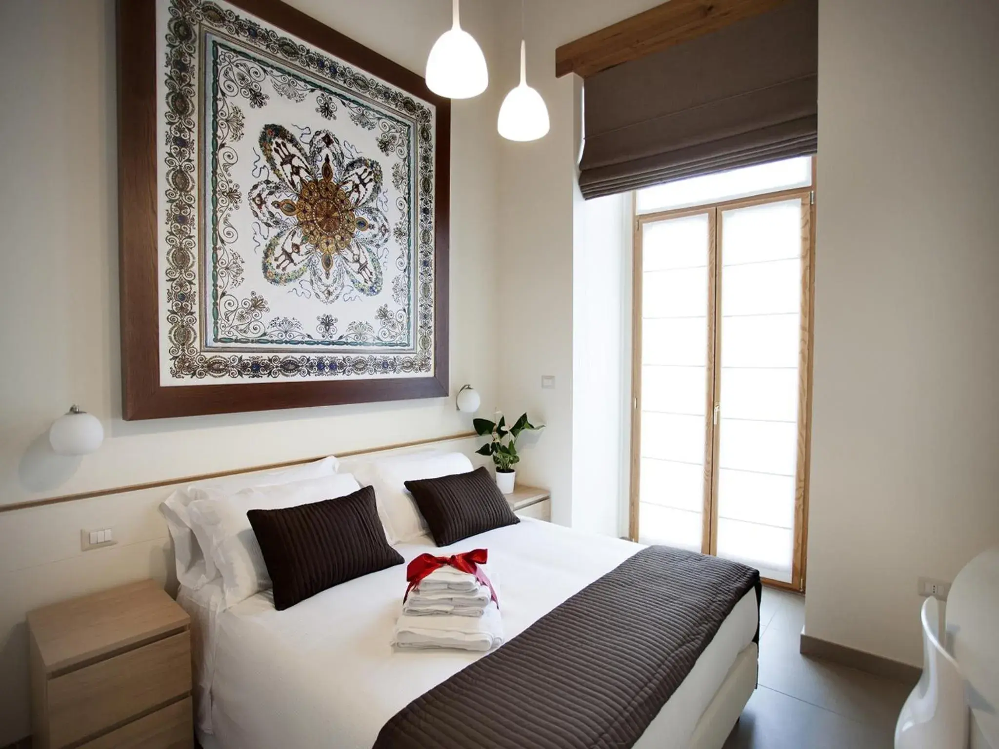 Double Room with Balcony in Napolart Double Room with Balcony in Napolart