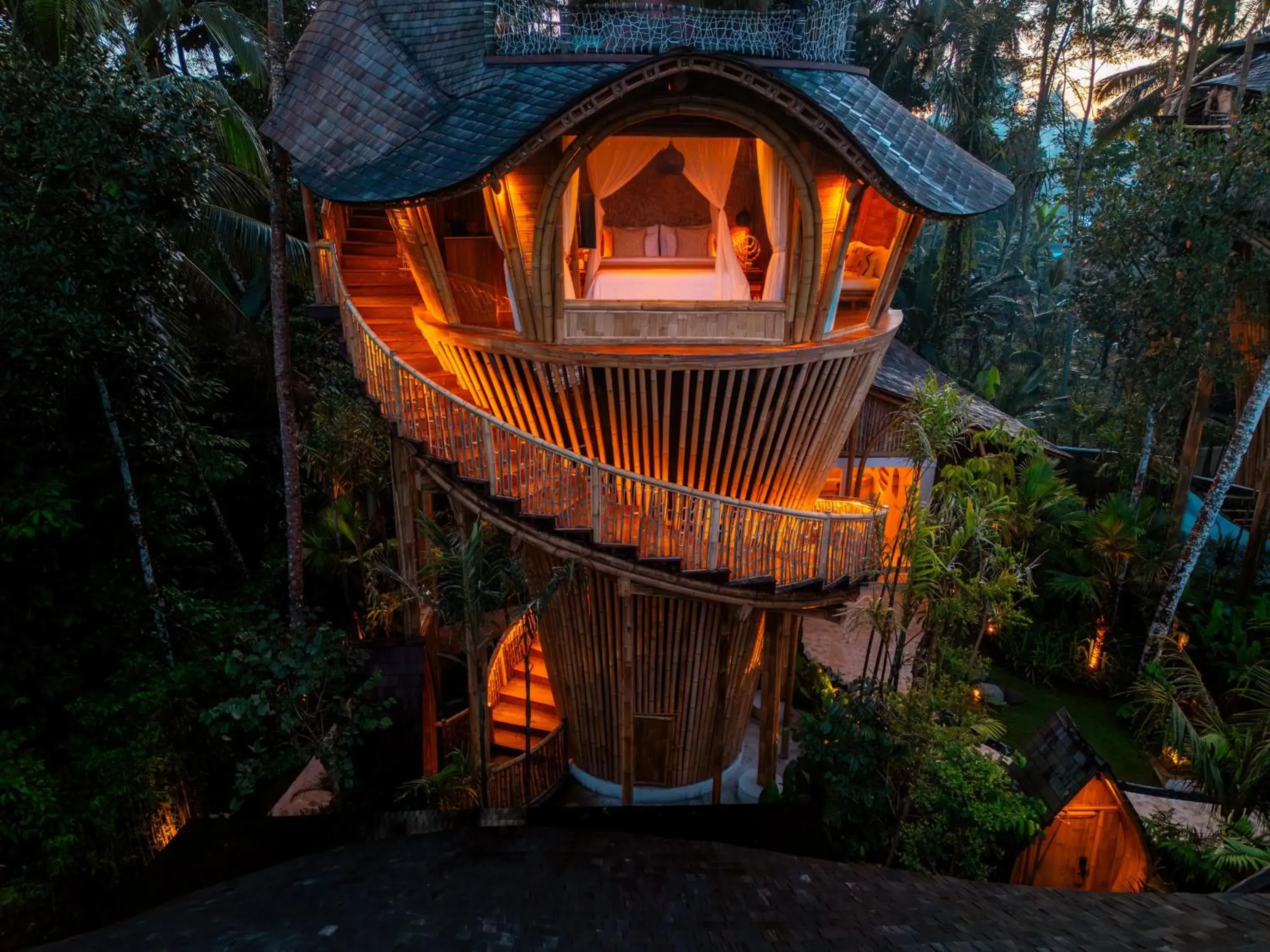 Deluxe Villa in Bambootel Sawah View Deluxe Villa in Bambootel Sawah View