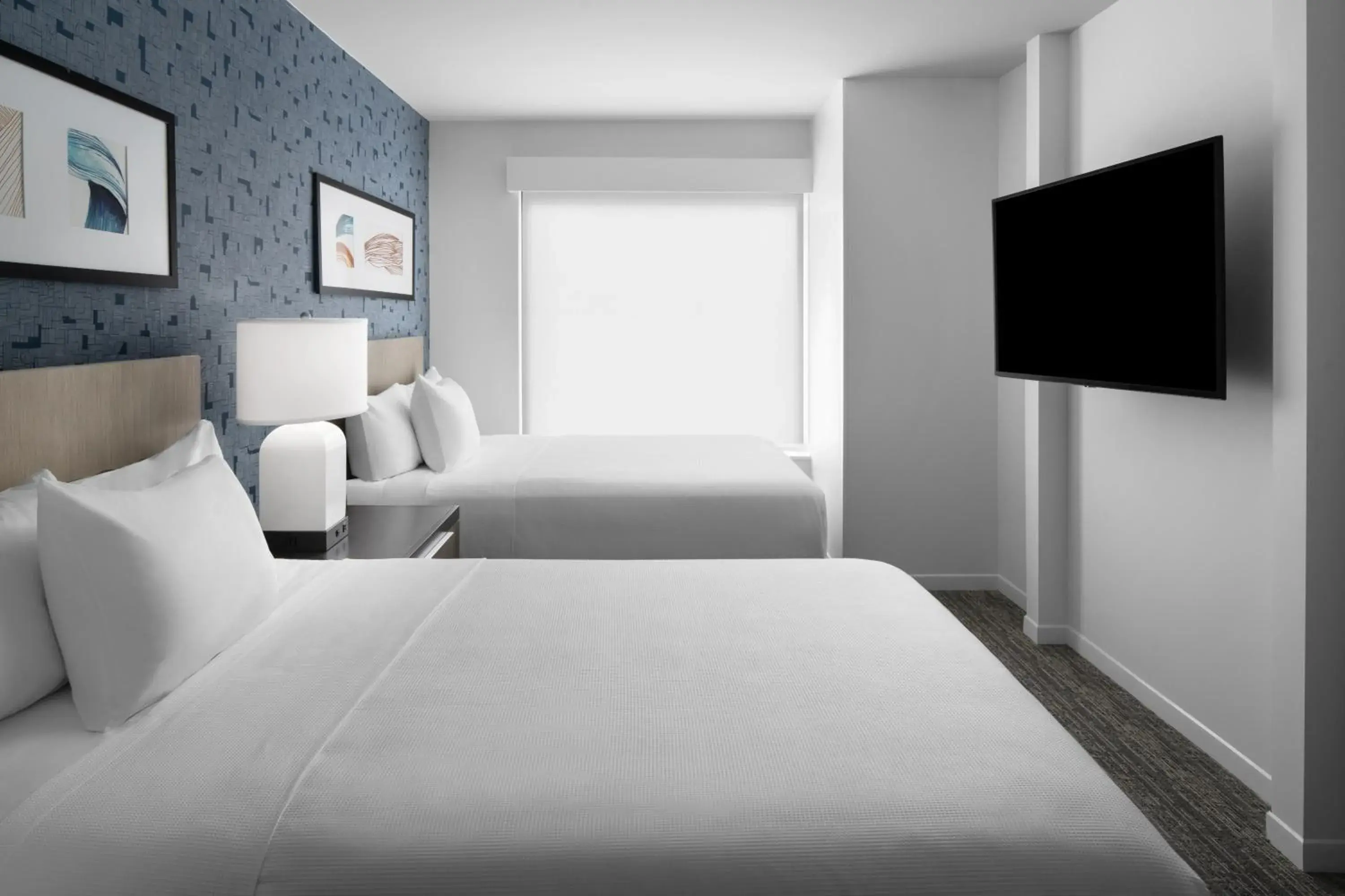 One Bedroom Kitchen Suite with Two Queen Beds and Sofa Bed in Hyatt House Lansing-University Area One Bedroom Kitchen Suite with Two Queen Beds and Sofa Bed in Hyatt House Lansing-University Area